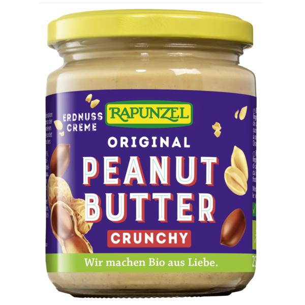 Rapunzel Peanutbutter Original Crunchy 250g Bio