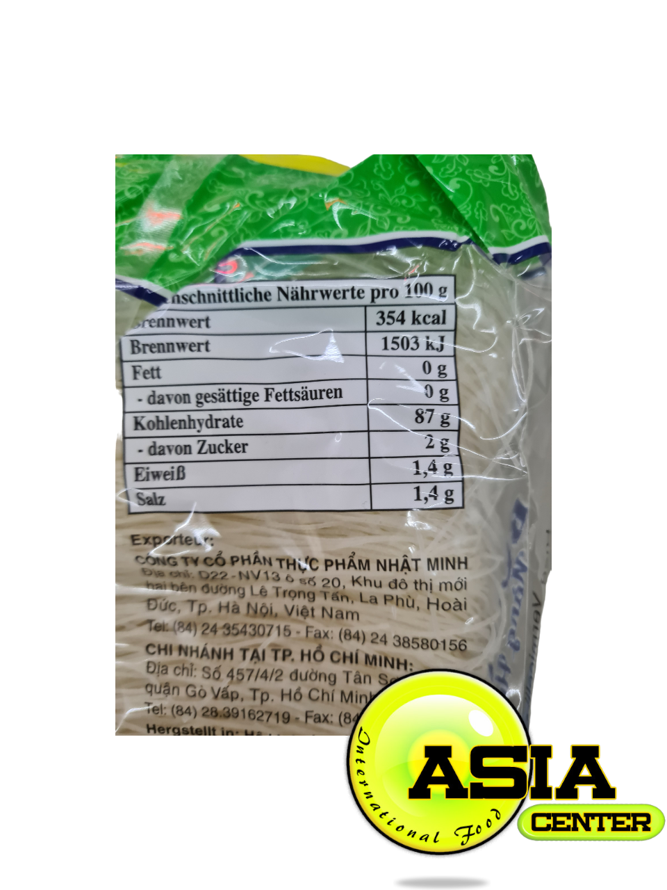 Asia Lac Thien Bun Gao Reis Nudeln 500 g – Bild 3