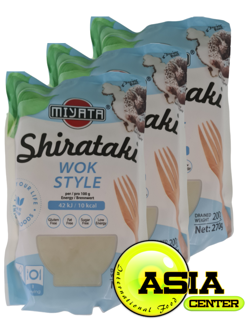 Miyata Shirataki WOK Style 270g ATG200g 3xPack