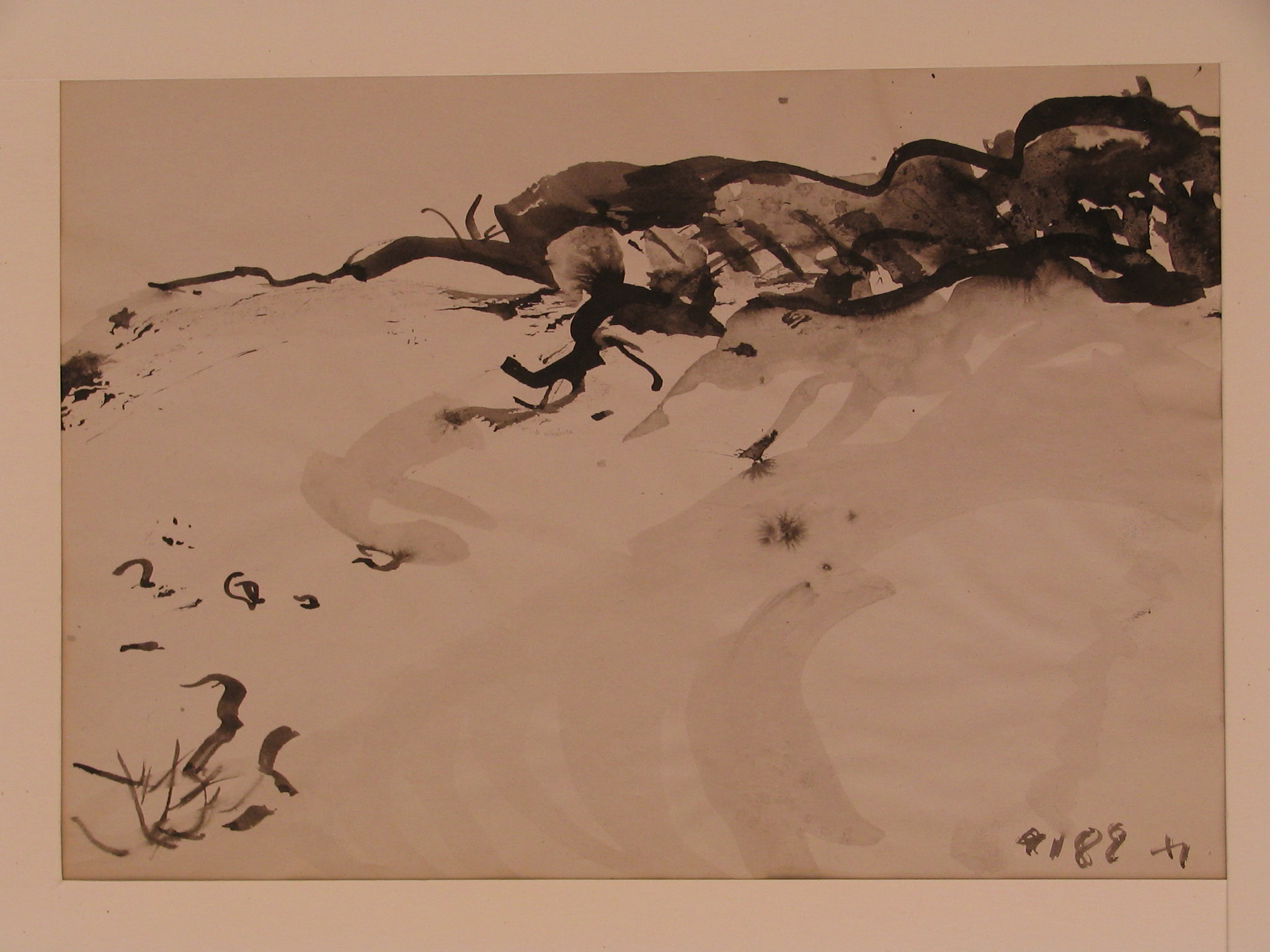 Bild „Abschied XI“ (Barbara Wolfrum)