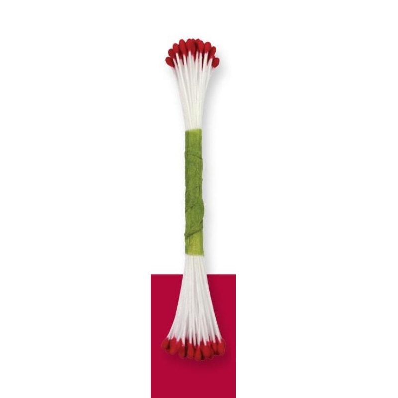 Blütenpollen klein rot 50 Stück