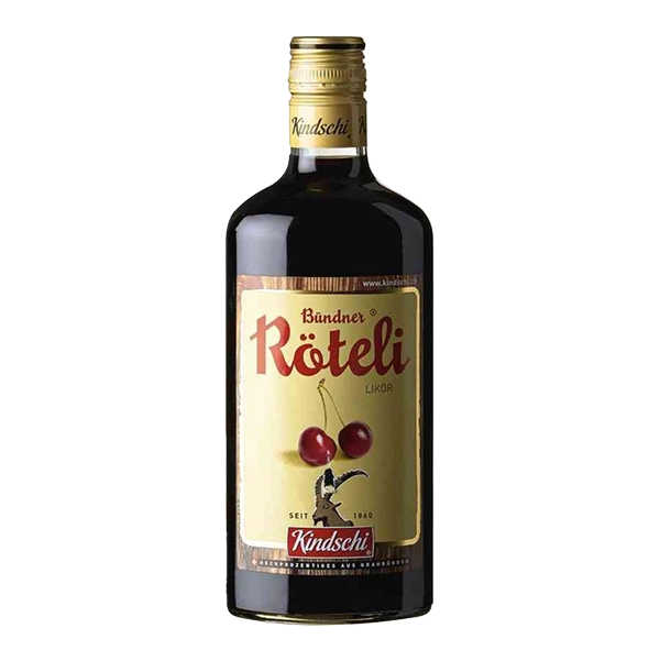 Likör Bündner Röteli 22% 0.70 Liter