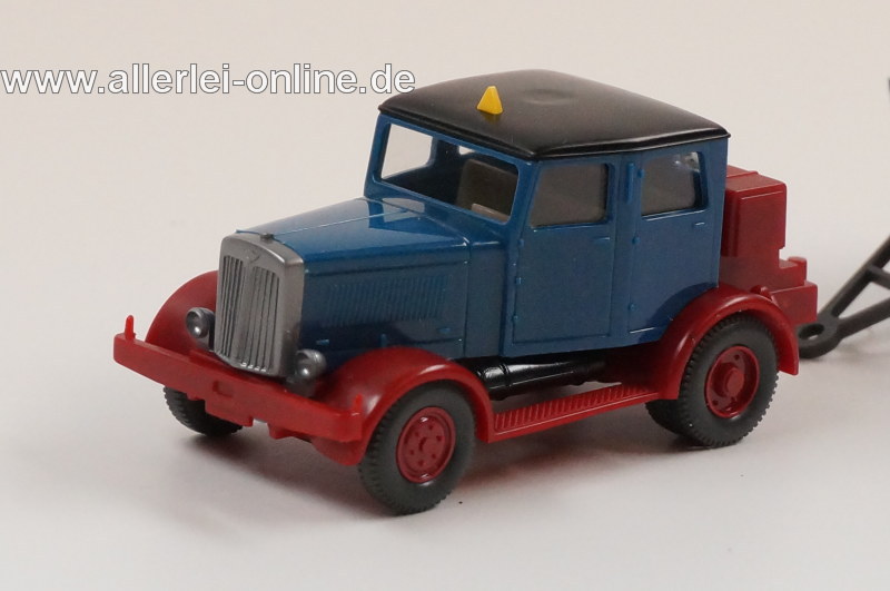 Wiking H0 1:87 | Hanomag ST 100 Veteran mit Tiefladeanhänger | Nr: 502 mit OVP – Bild 3