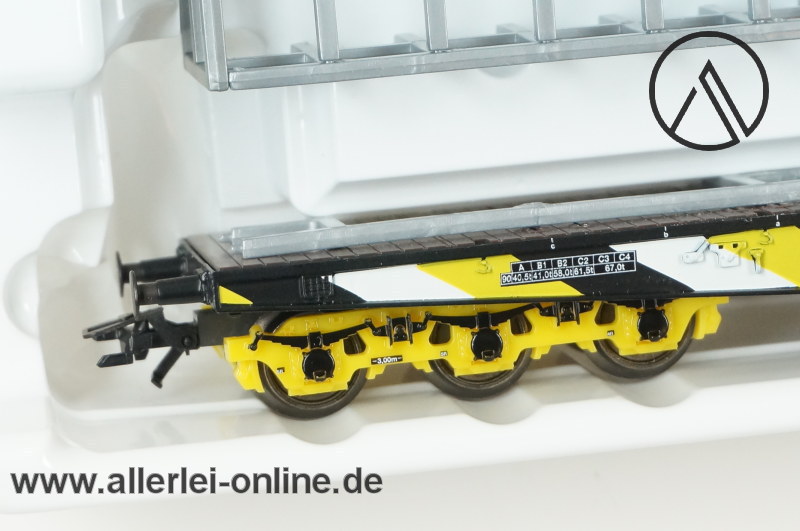 Märklin Spur H0 | 4868 Schwerlast-Flachwagen mit Steinen der ÖBB | 6-Achsiger Schwerlastwagen mit OVP – Bild 5