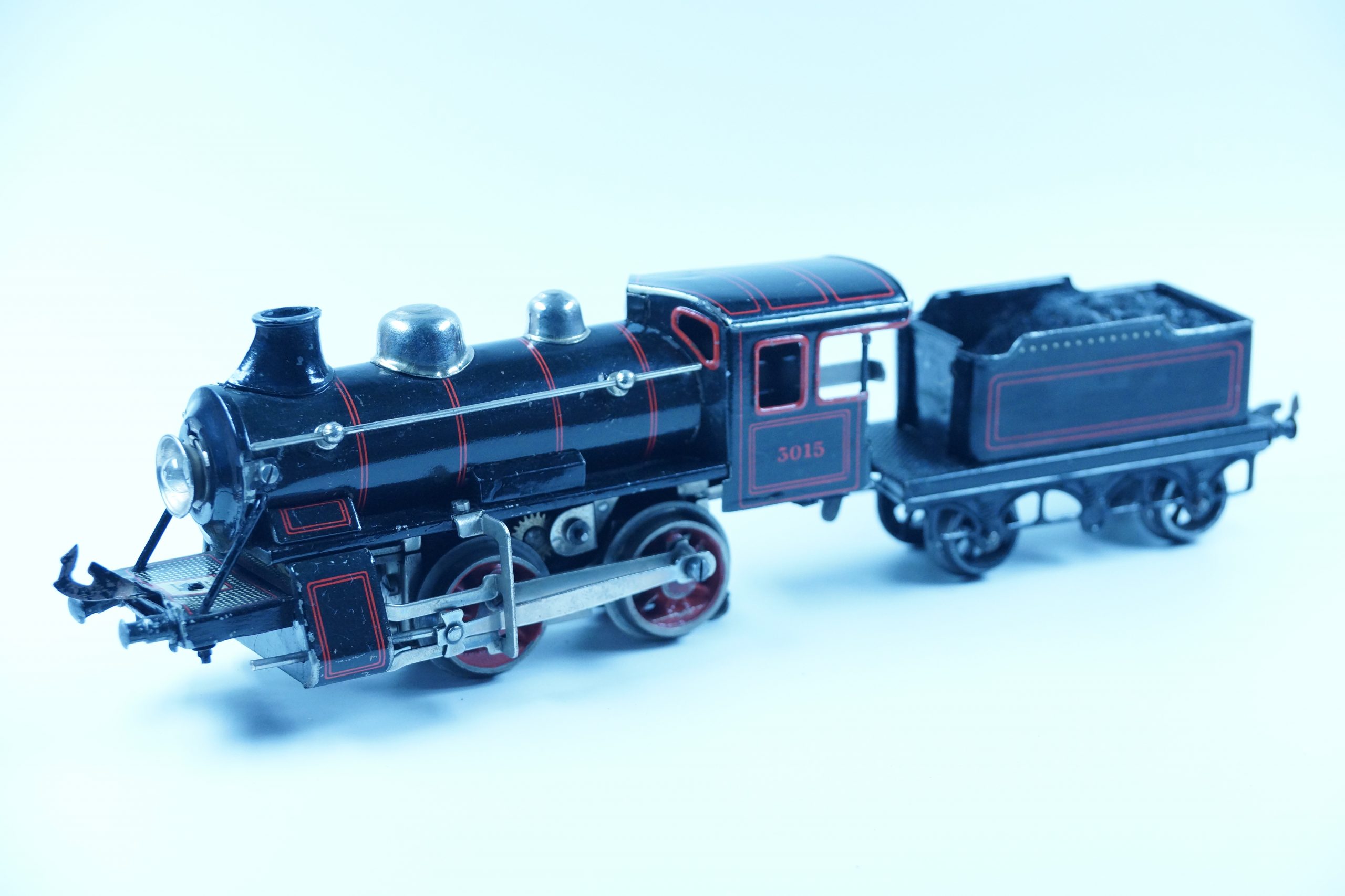 BING BW Spur 0 Lok | Dampflok 3015 mit Tender ,elektr.