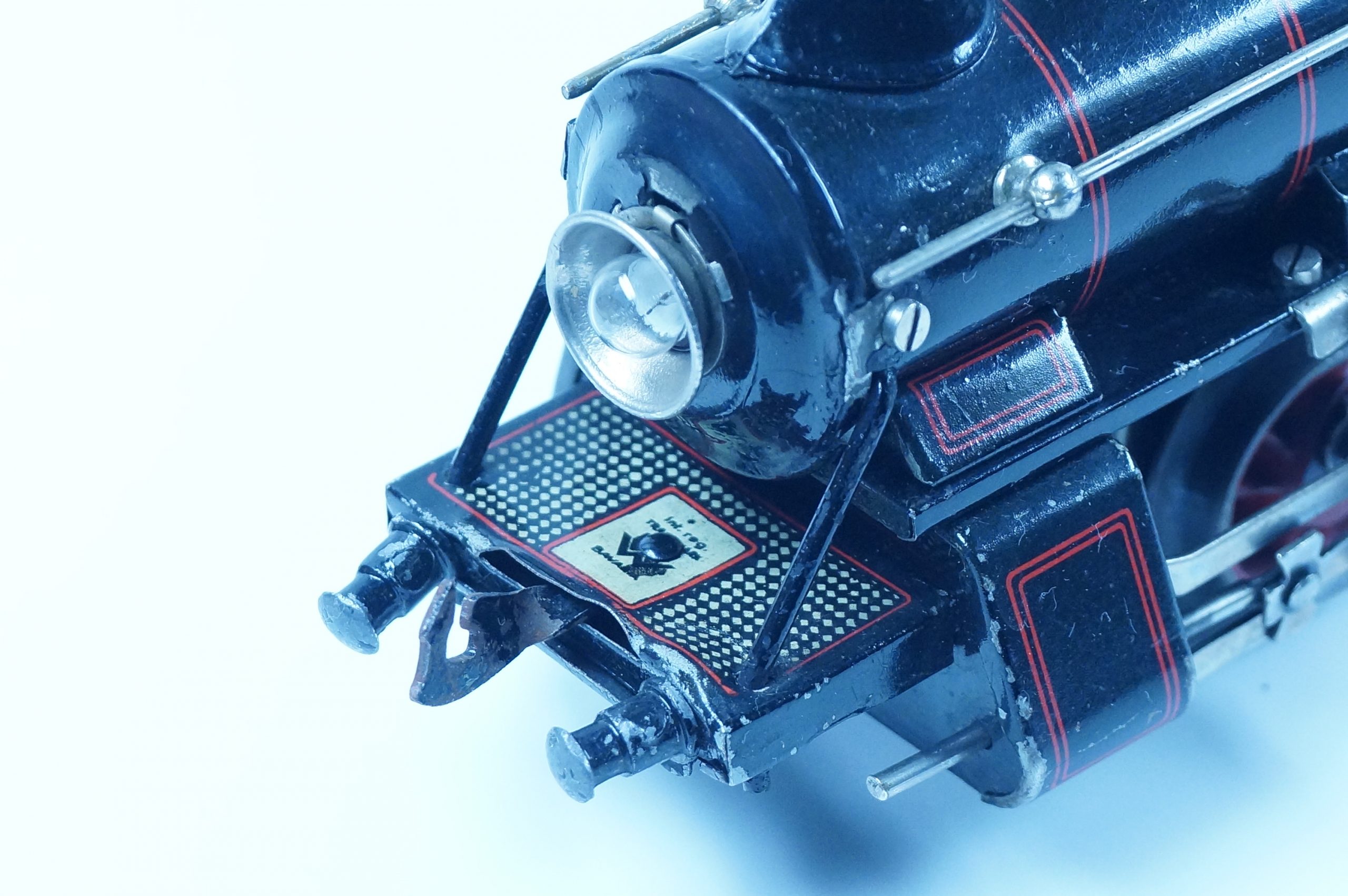 BING BW Spur 0 Lok | Dampflok 3015 mit Tender ,elektr. – Bild 2