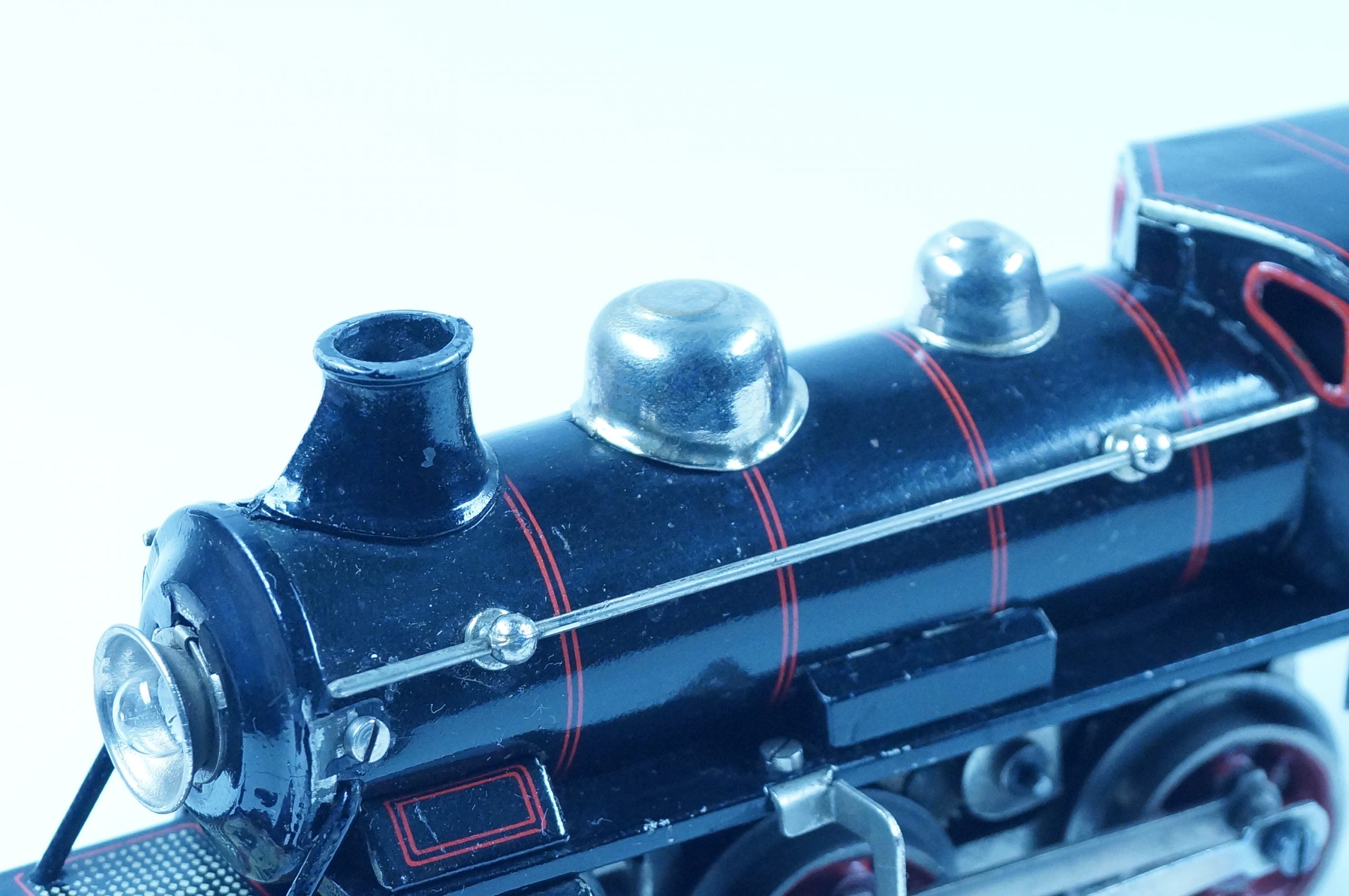 BING BW Spur 0 Lok | Dampflok 3015 mit Tender ,elektr. – Bild 4