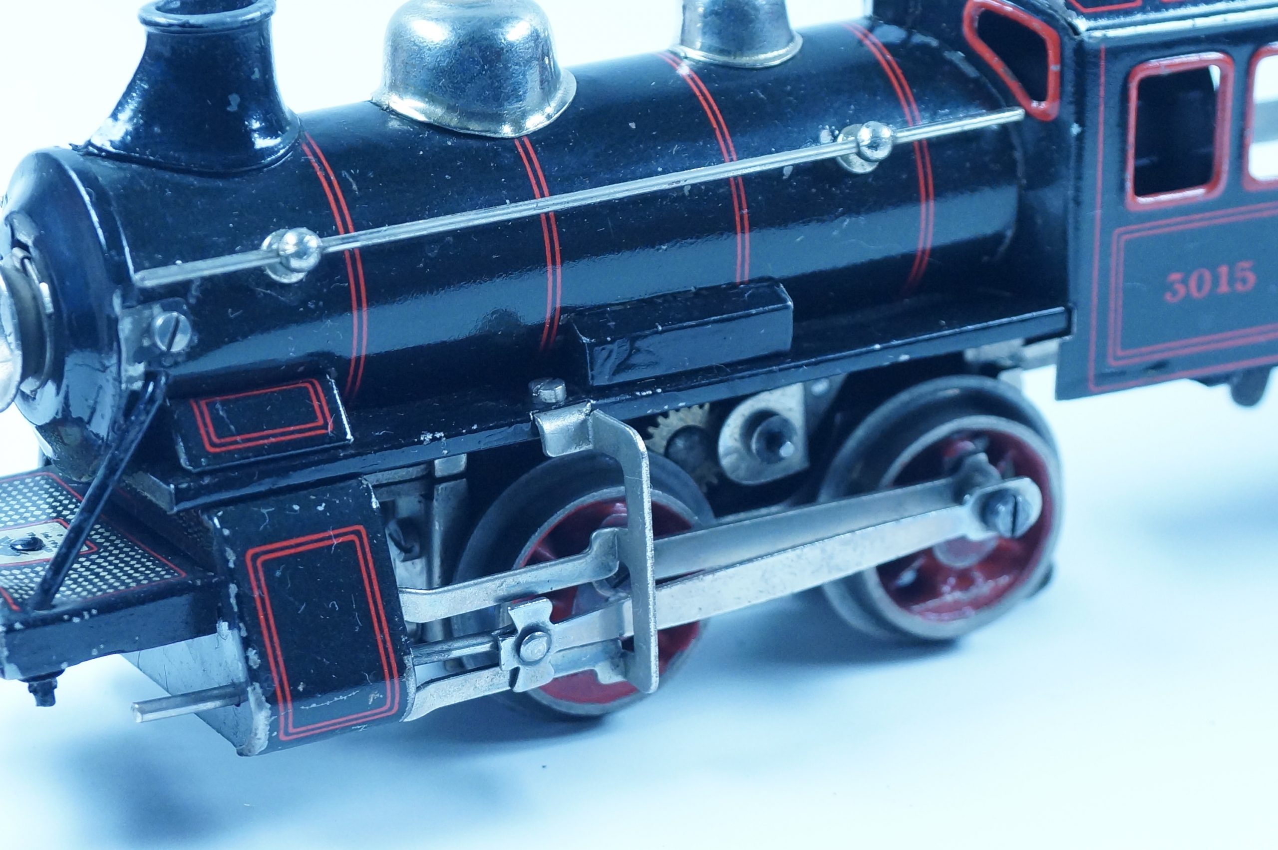 BING BW Spur 0 Lok | Dampflok 3015 mit Tender ,elektr. – Bild 5