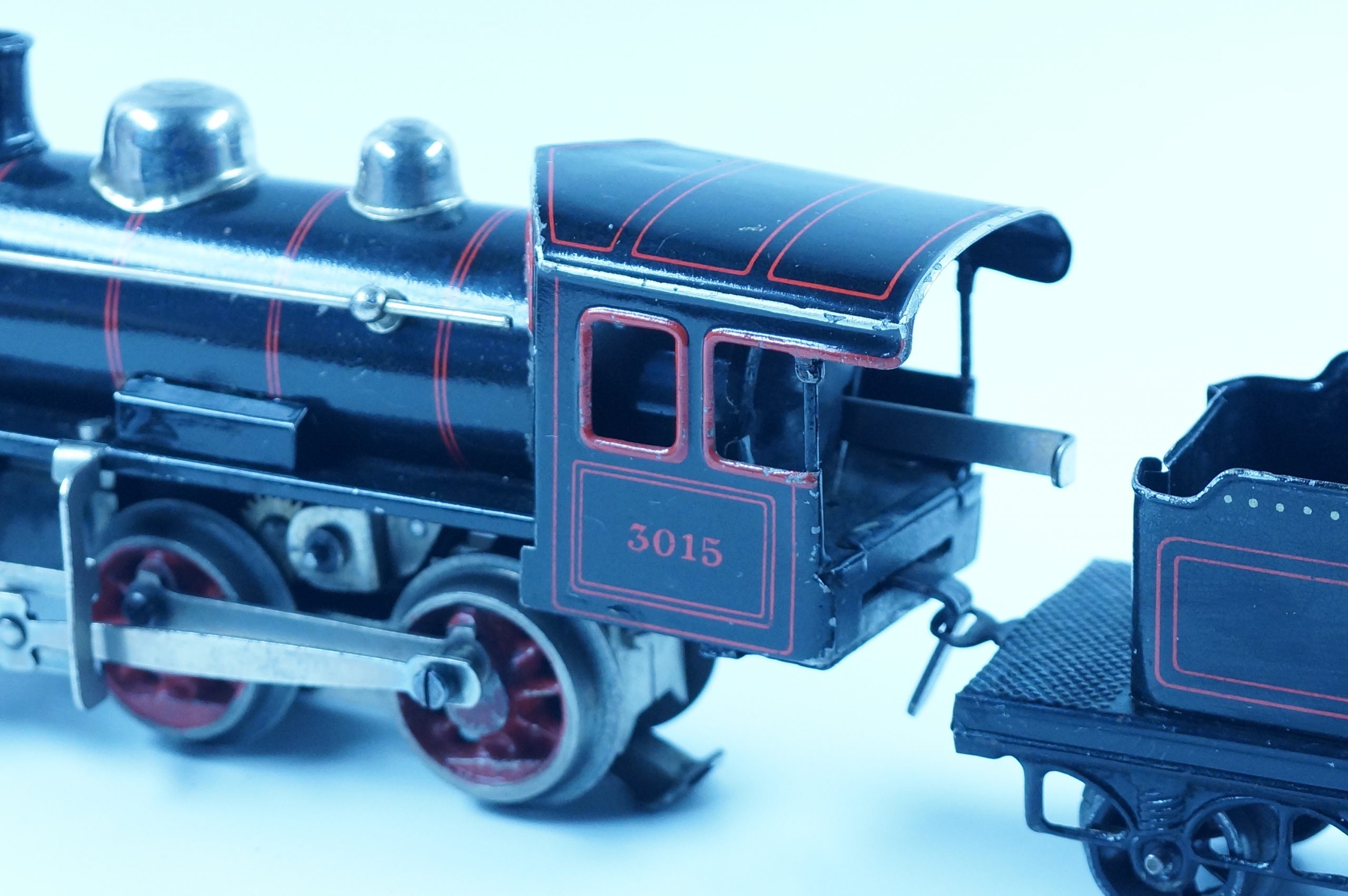 BING BW Spur 0 Lok | Dampflok 3015 mit Tender ,elektr. – Bild 6