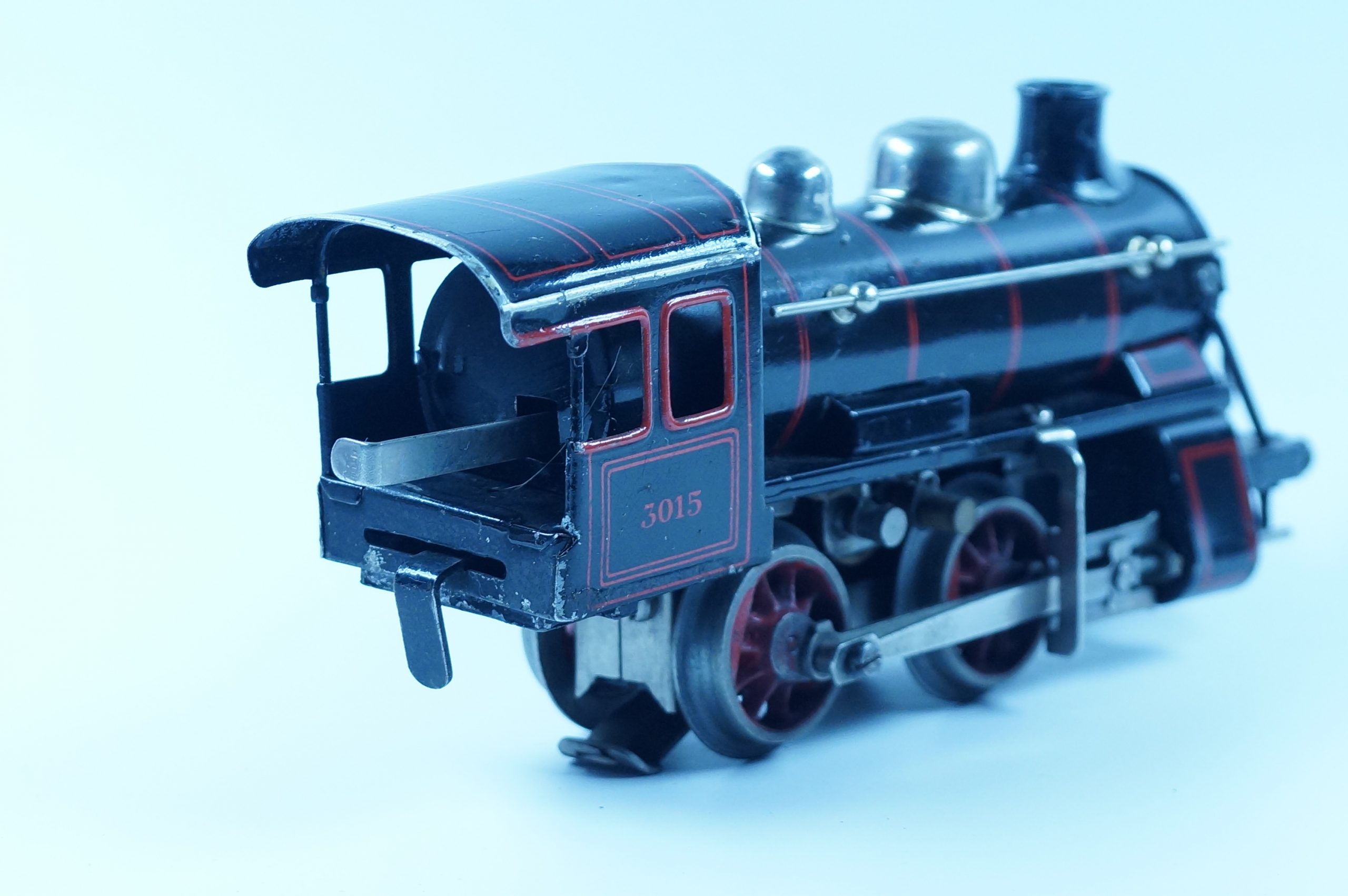 BING BW Spur 0 Lok | Dampflok 3015 mit Tender ,elektr. – Bild 9