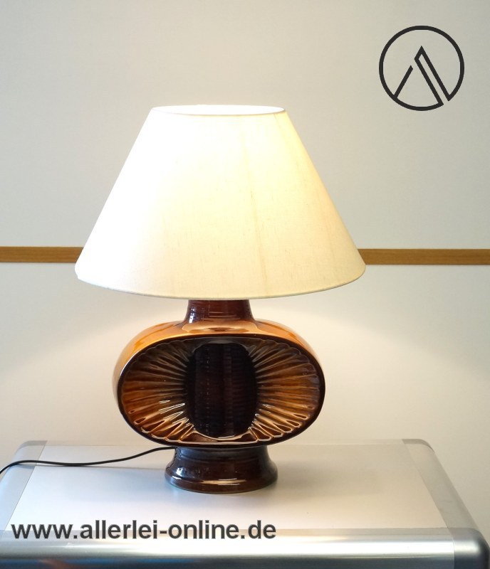 Goebel PAN Keramik Lampe | Tischlampe | Tischleuchte | Vintage 60er Jahre – Bild 2