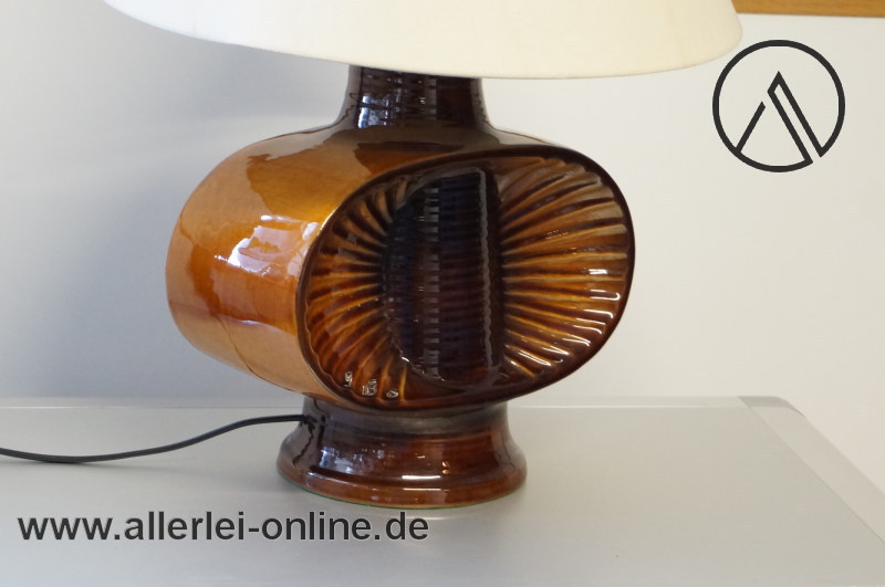 Goebel PAN Keramik Lampe | Tischlampe | Tischleuchte | Vintage 60er Jahre – Bild 4