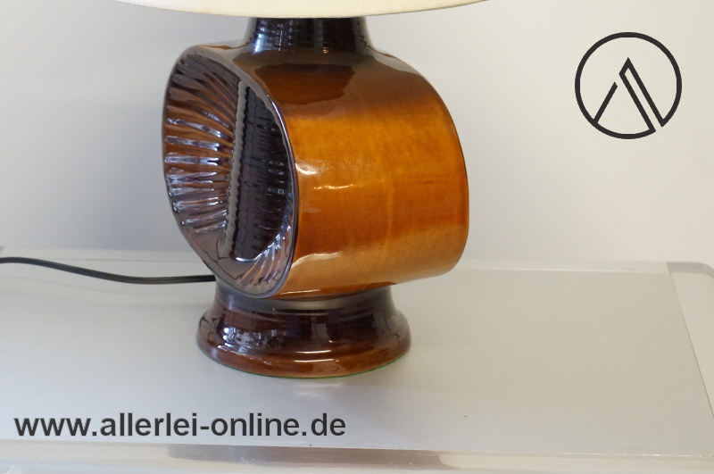 Goebel PAN Keramik Lampe | Tischlampe | Tischleuchte | Vintage 60er Jahre – Bild 5