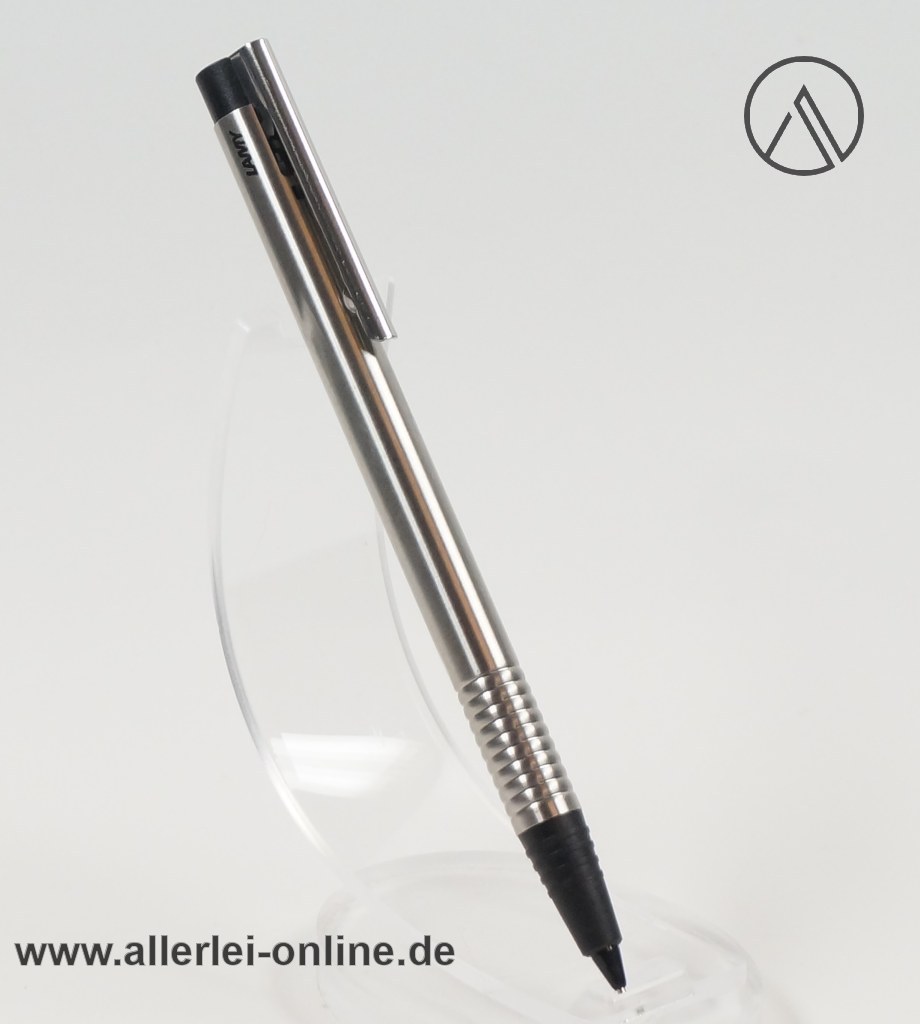 LAMY 105 Bleistift | Druckbleistift | Pushbutton Pencil 0,7 mm | Edelstahl – silber/schwarz