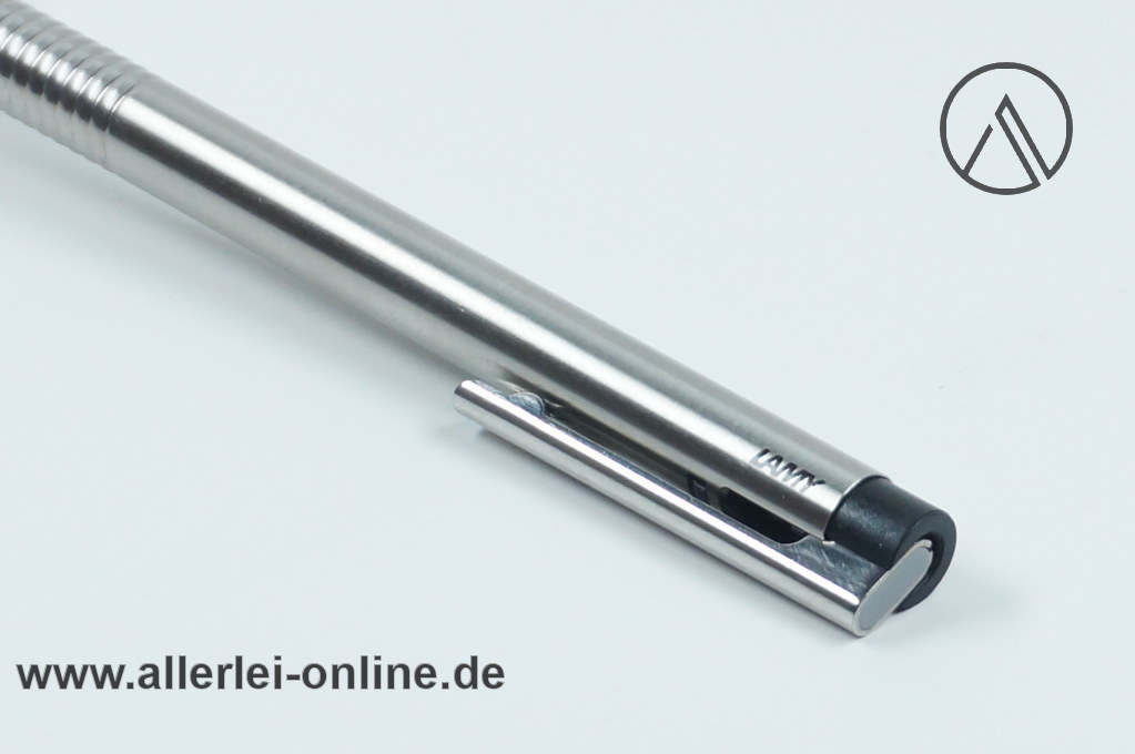 LAMY 105 Bleistift | Druckbleistift | Pushbutton Pencil 0,7 mm | Edelstahl – silber/schwarz – Bild 3