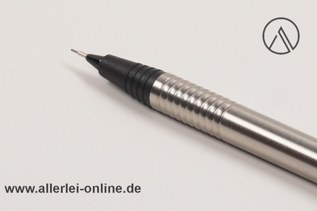 LAMY 105 Bleistift | Druckbleistift | Pushbutton Pencil 0,7 mm | Edelstahl – silber/schwarz – Bild 2