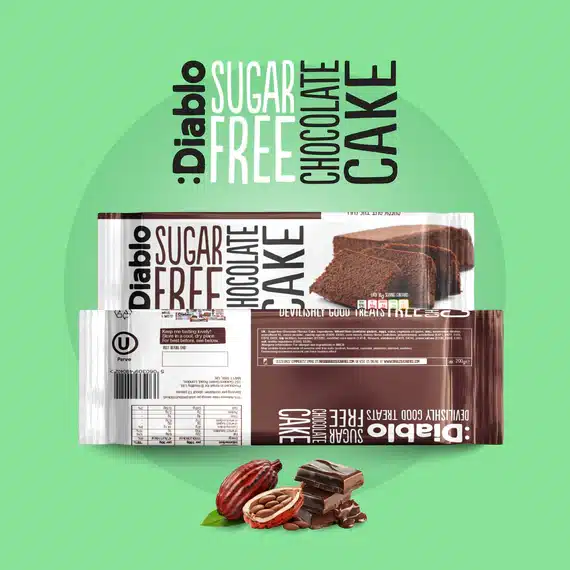 Diablo zuckerfreier Schokoladekuchen – Bild 2