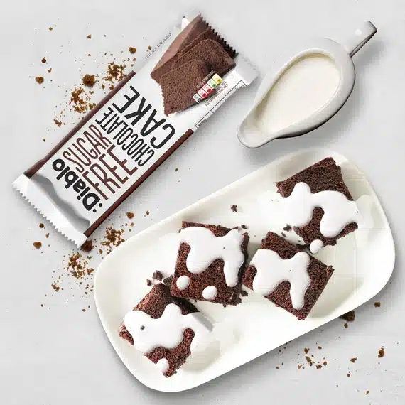 Diablo zuckerfreier Schokoladekuchen – Bild 4