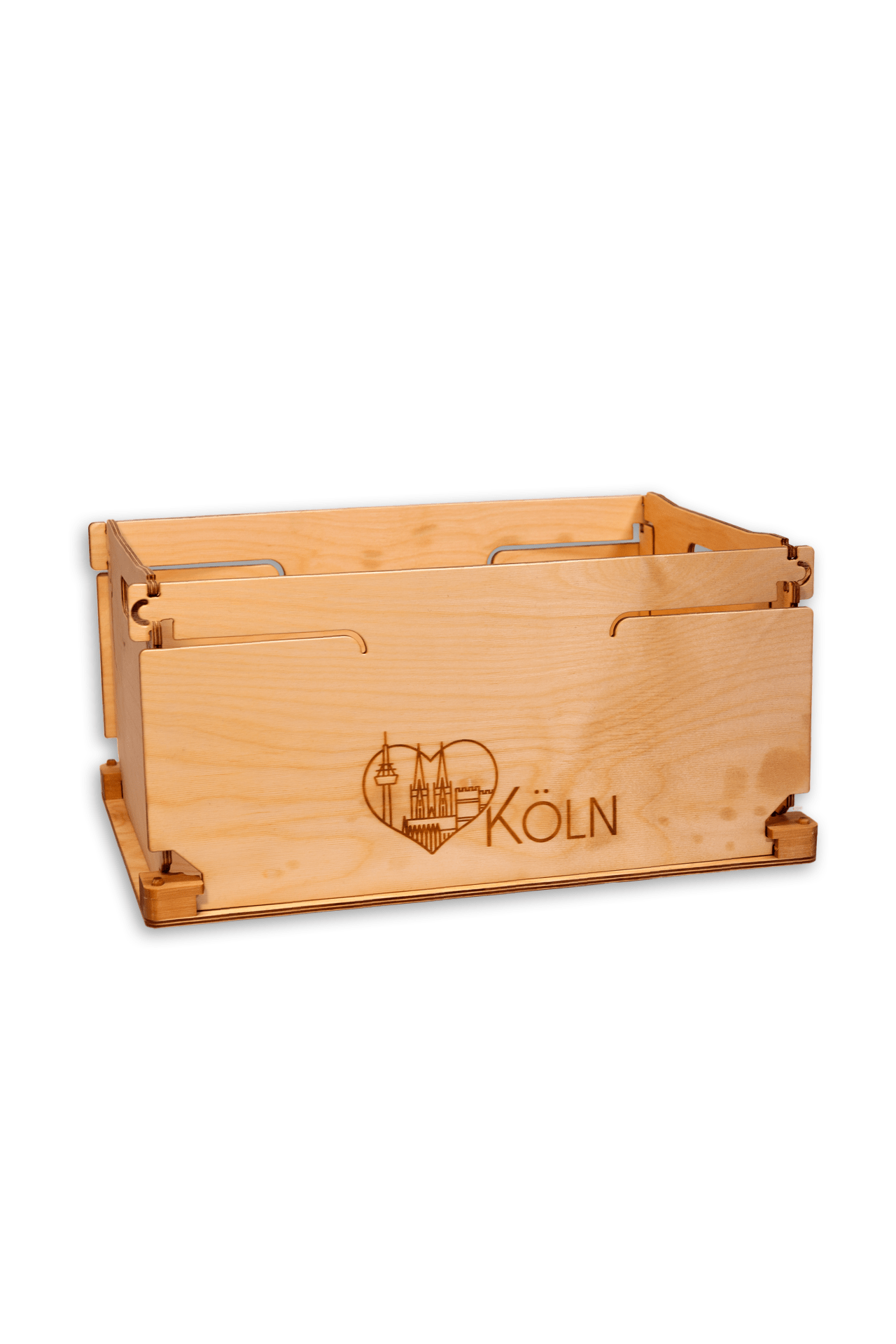 Faltbare Holzbox Köln Edition