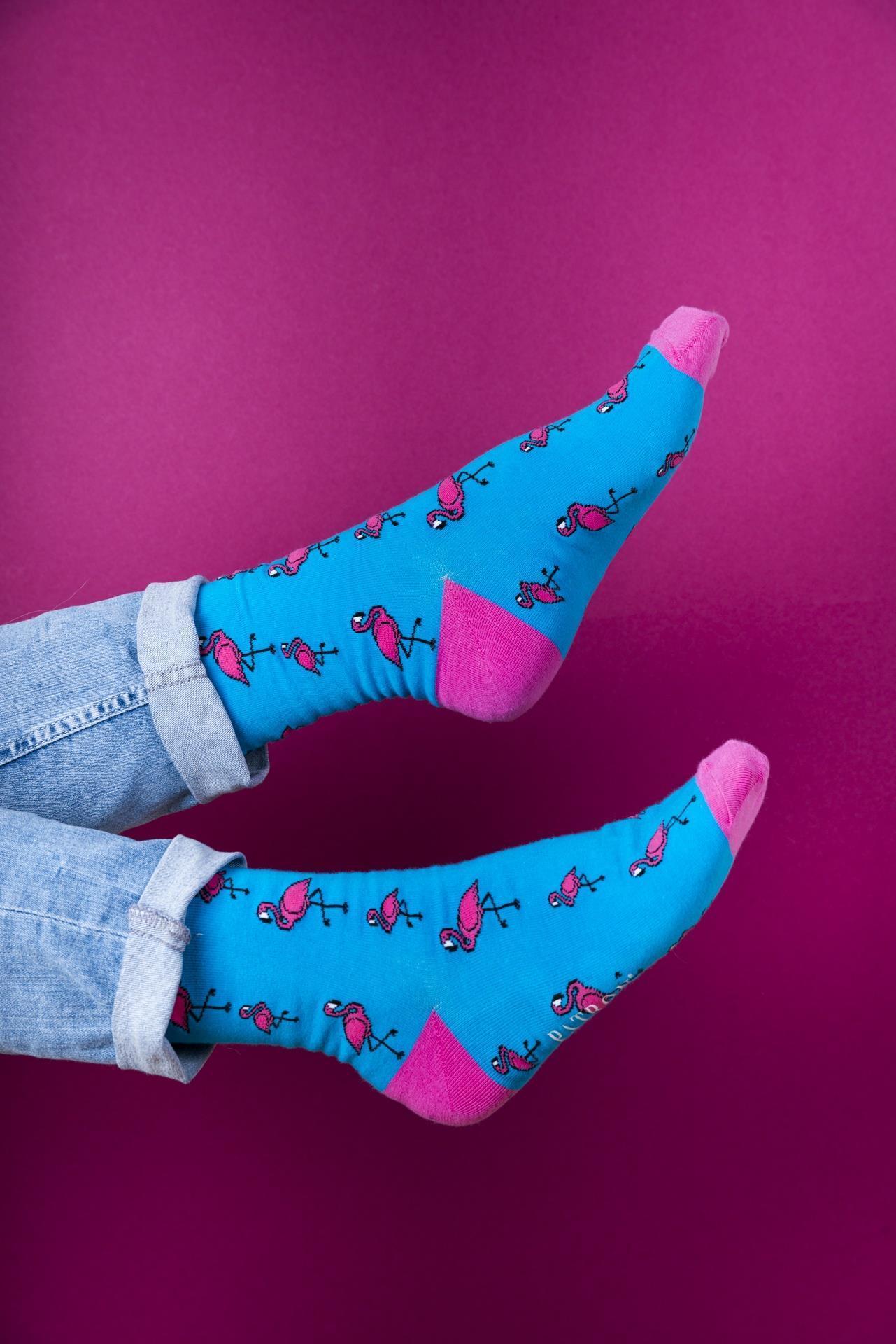 Flamingo Socken – Bild 3