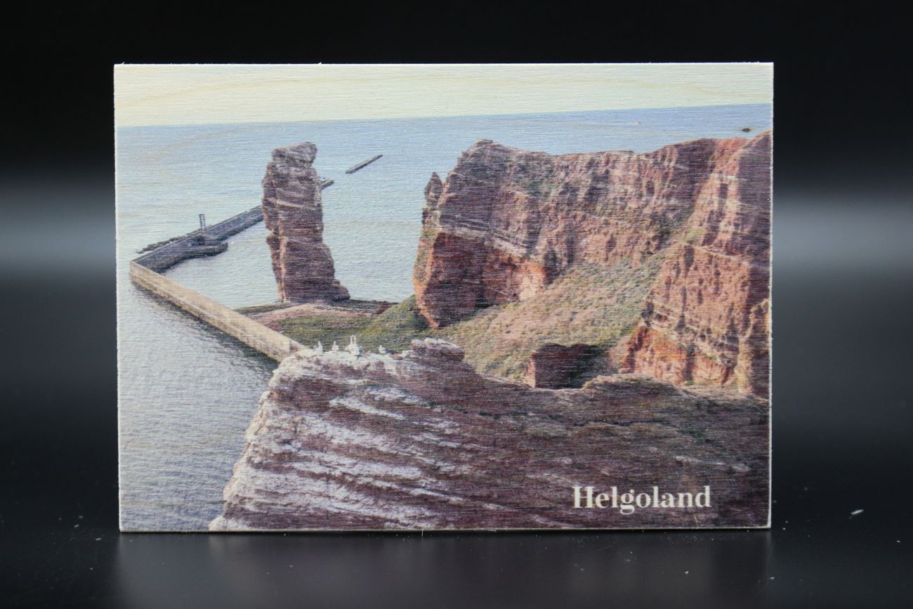 Holzkarte „Helgoland“ – Lange Anna