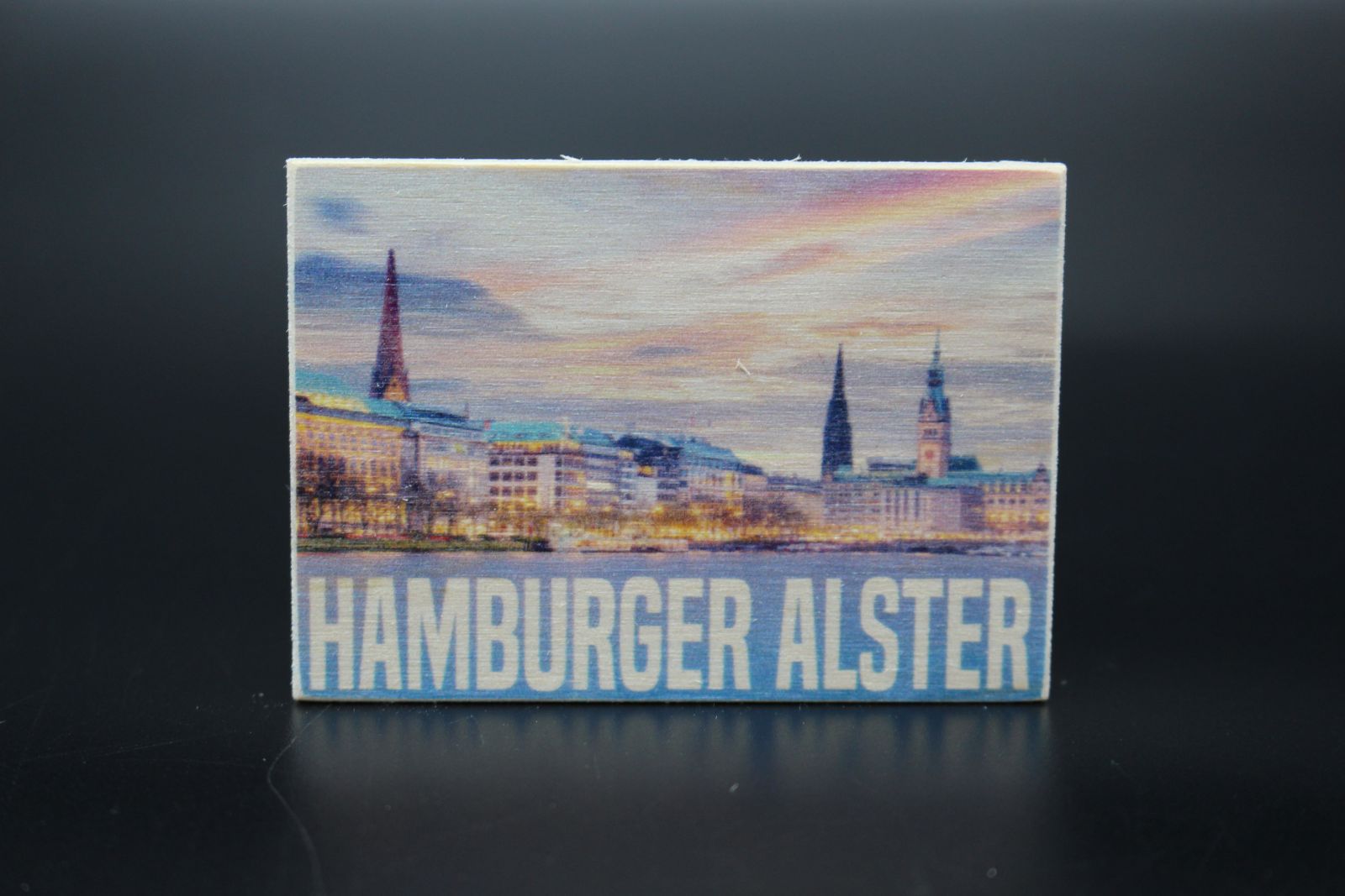 Holzmagnet „Hamburg“ – Alster