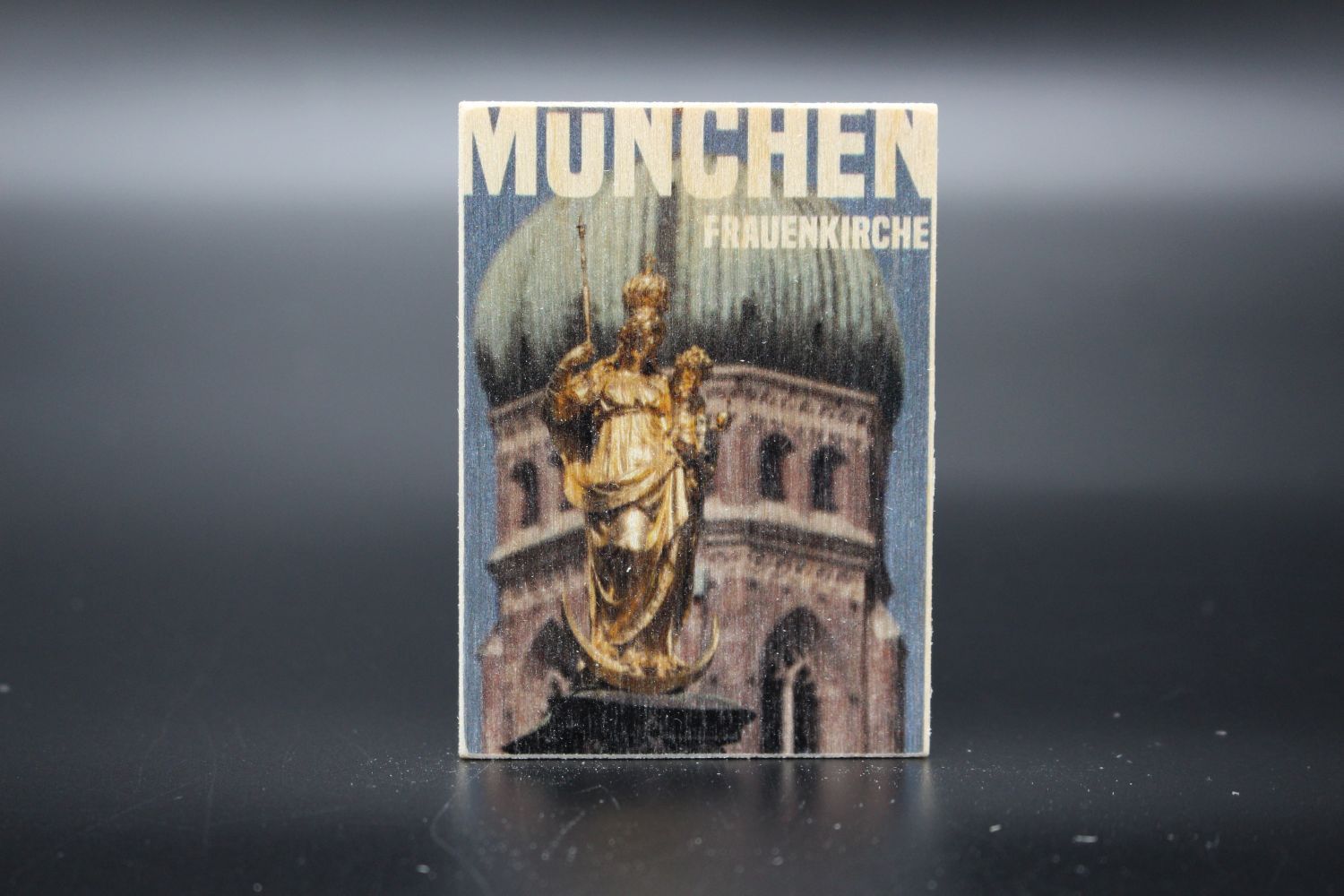 Holzmagnet „München“ – Frauenkirche