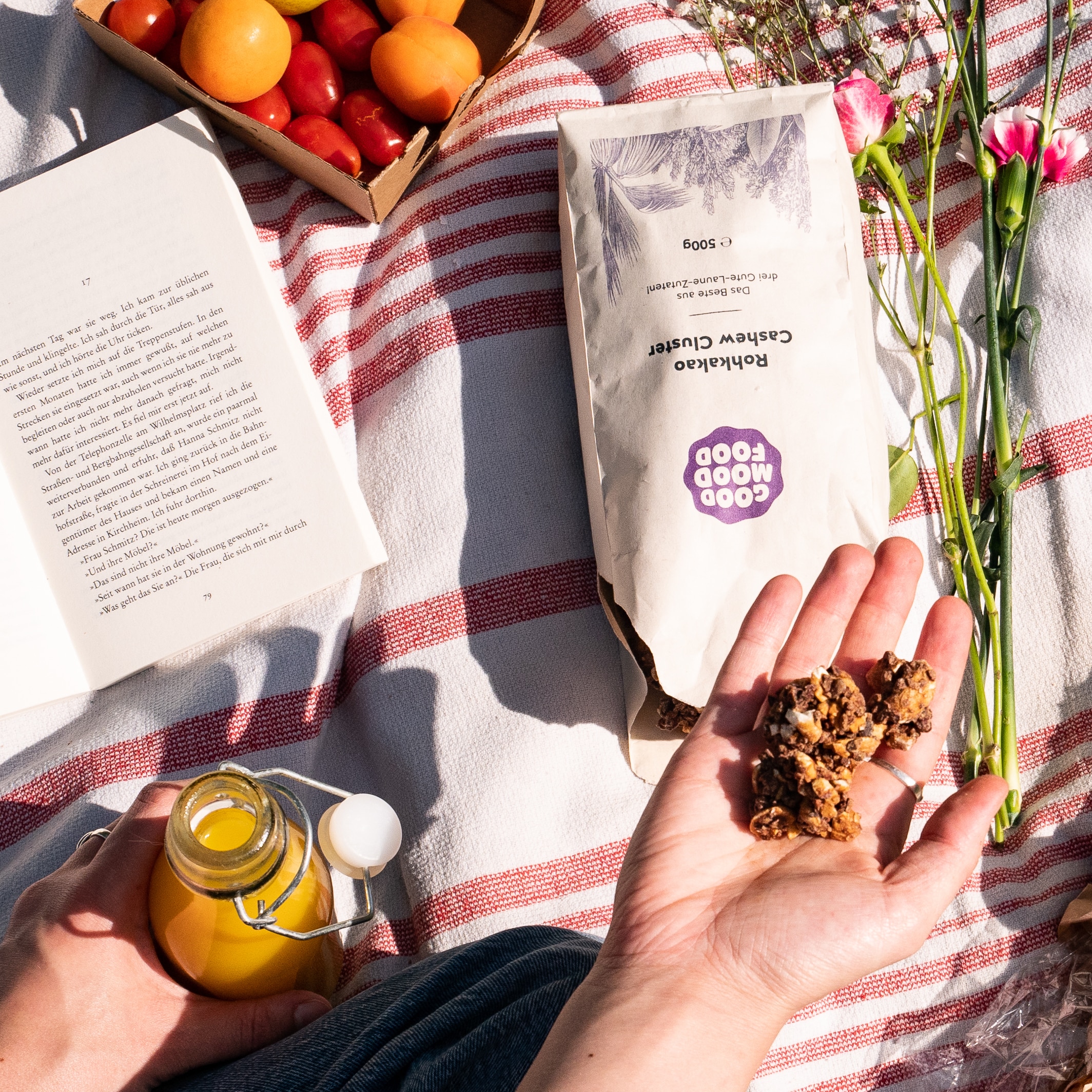 Bio Rohkakao Cashew Cluster, 500g – Bild 4