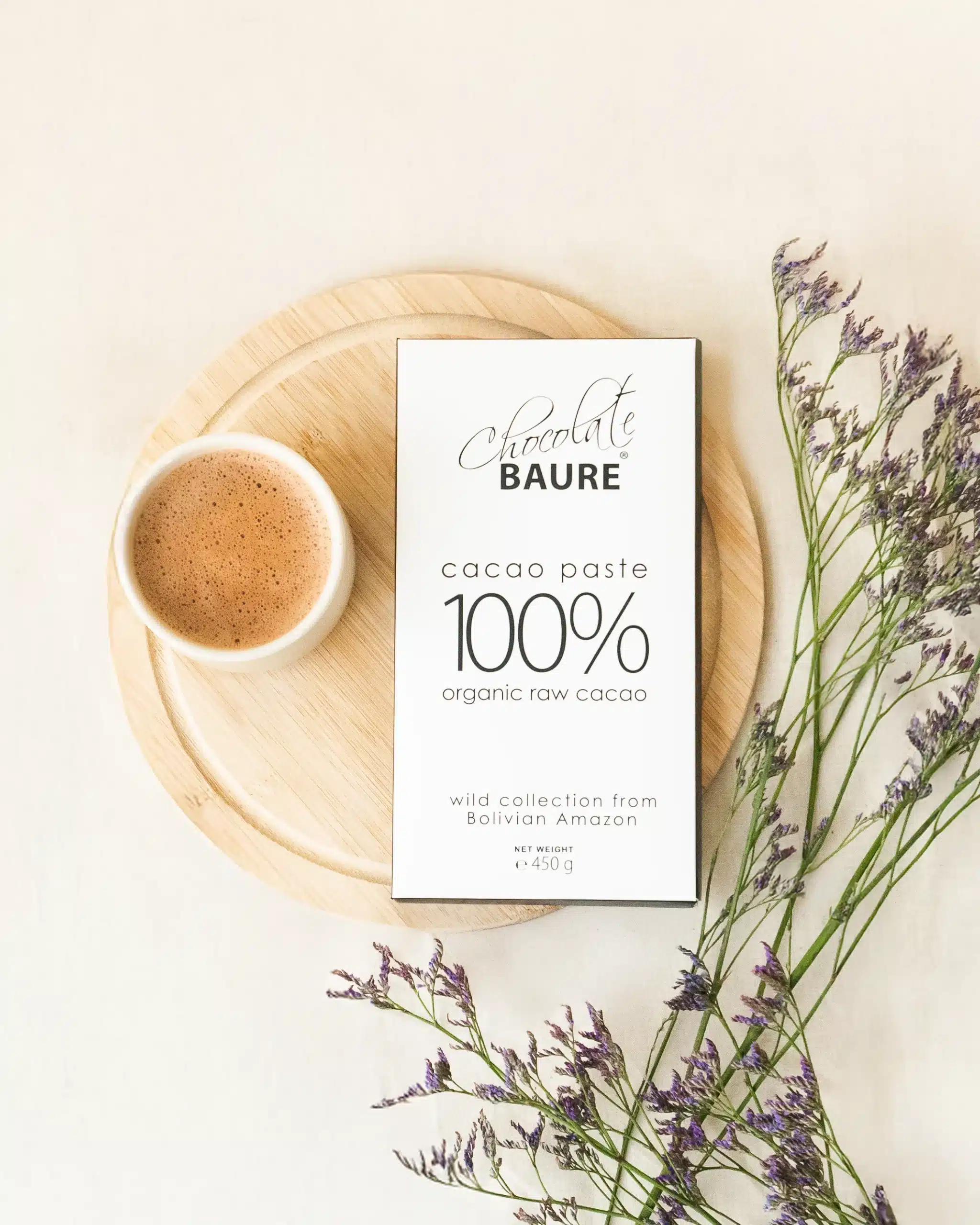 Bio Rohkakao Masse, Wildsammlung, Bolivien, 450g – Bild 2