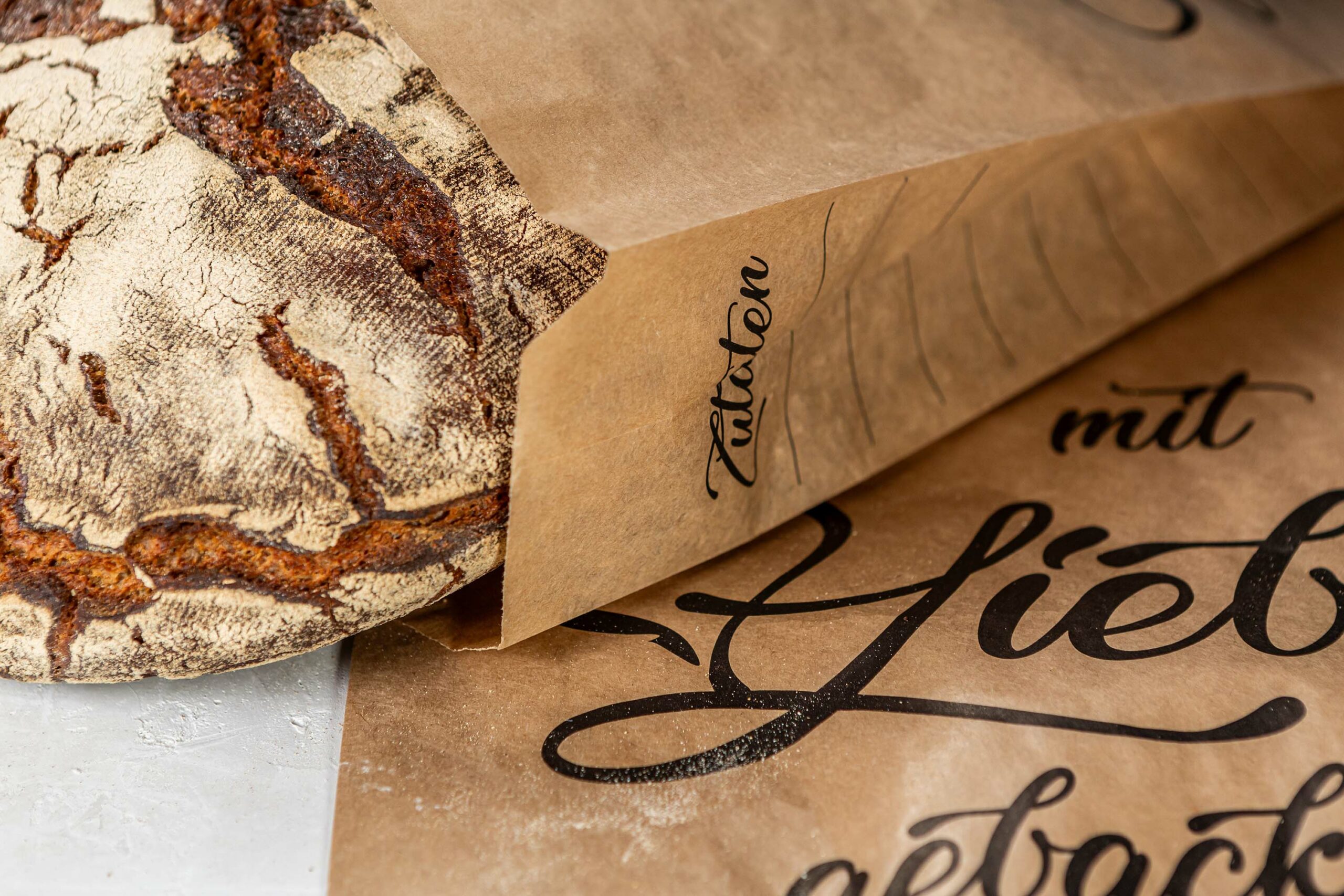 Papier Brotbeutel 40×28 cm 15 Stück – Bild 4