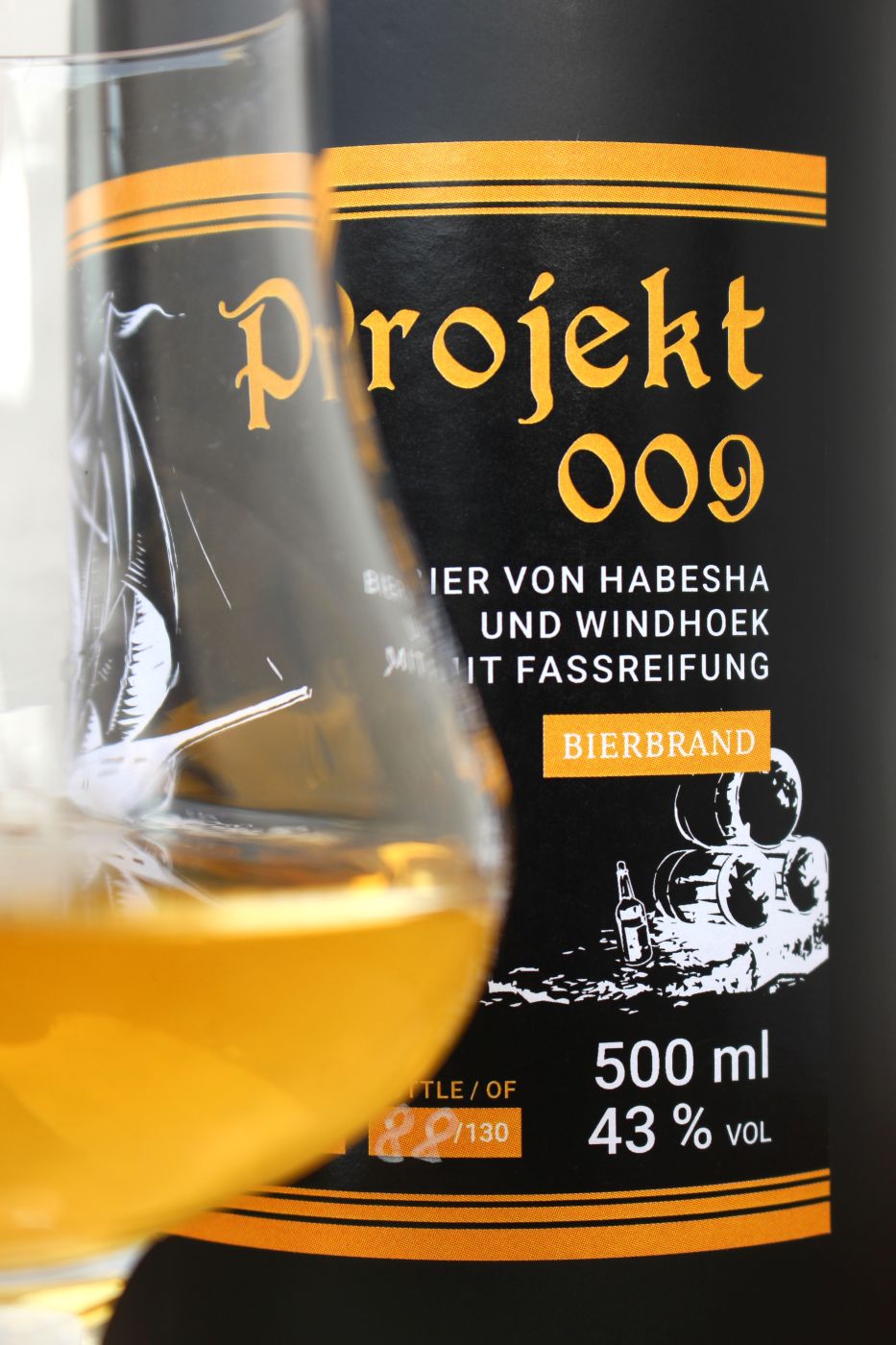 Projekt 009 – Bierbrand aus afrikanischem Bier mit Fassreifung – Bild 4