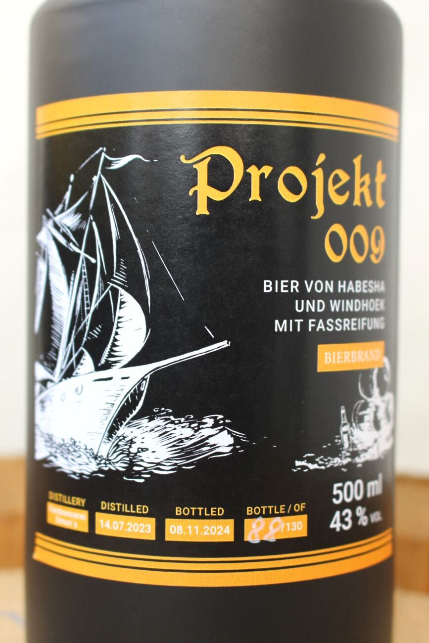 Projekt 009 – Bierbrand aus afrikanischem Bier mit Fassreifung – Bild 5