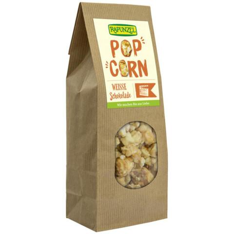 Popcorn mit weißer Schokolade