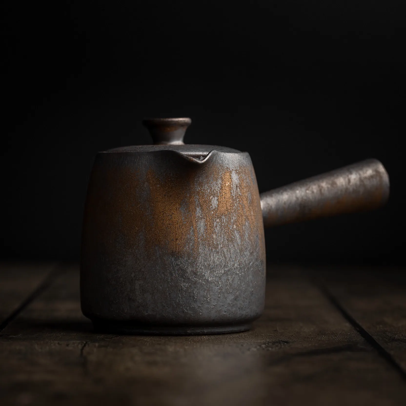 Traditionelle japanische Teekanne Kyusu – Bild 3