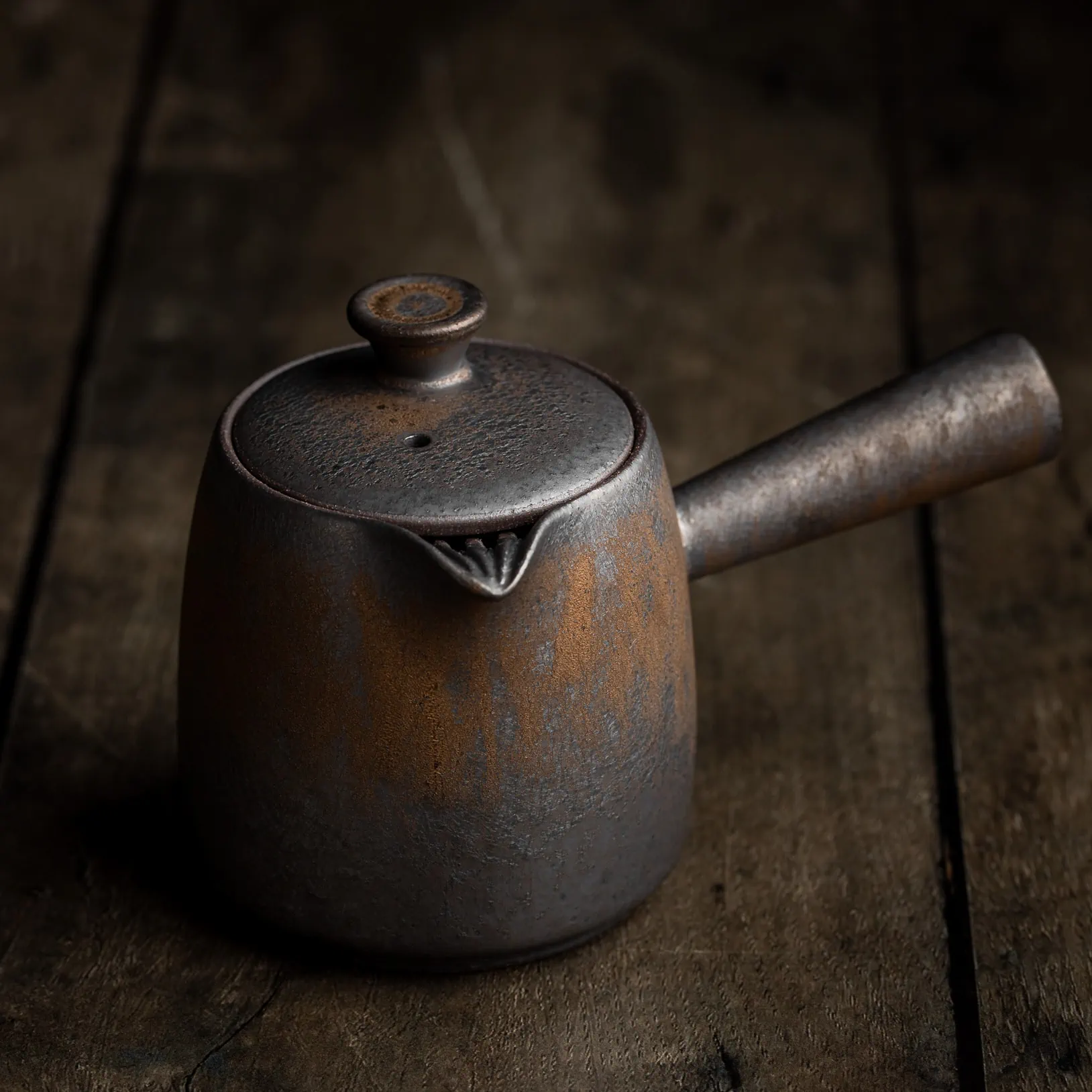 Traditionelle japanische Teekanne Kyusu – Bild 5