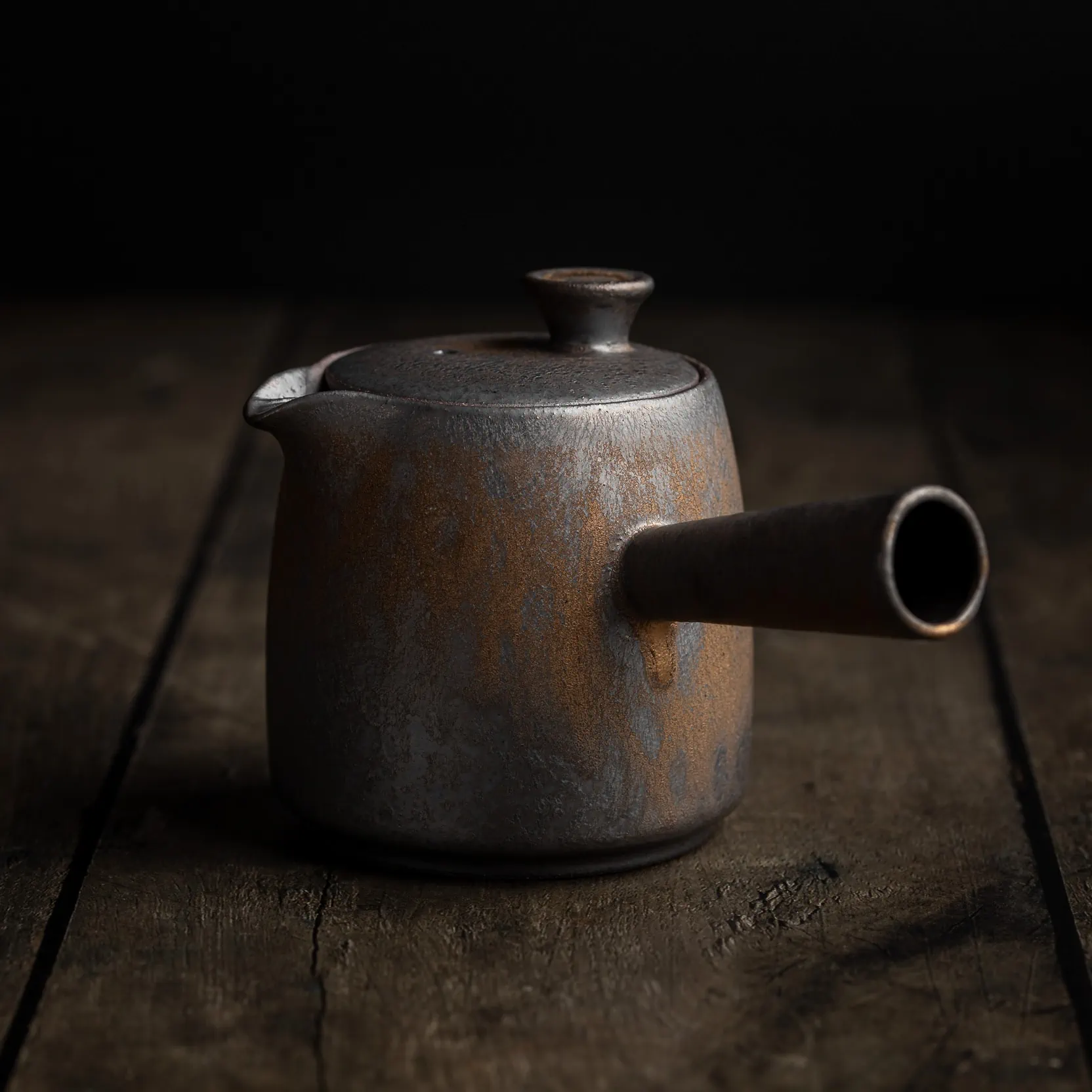 Traditionelle japanische Teekanne Kyusu – Bild 4