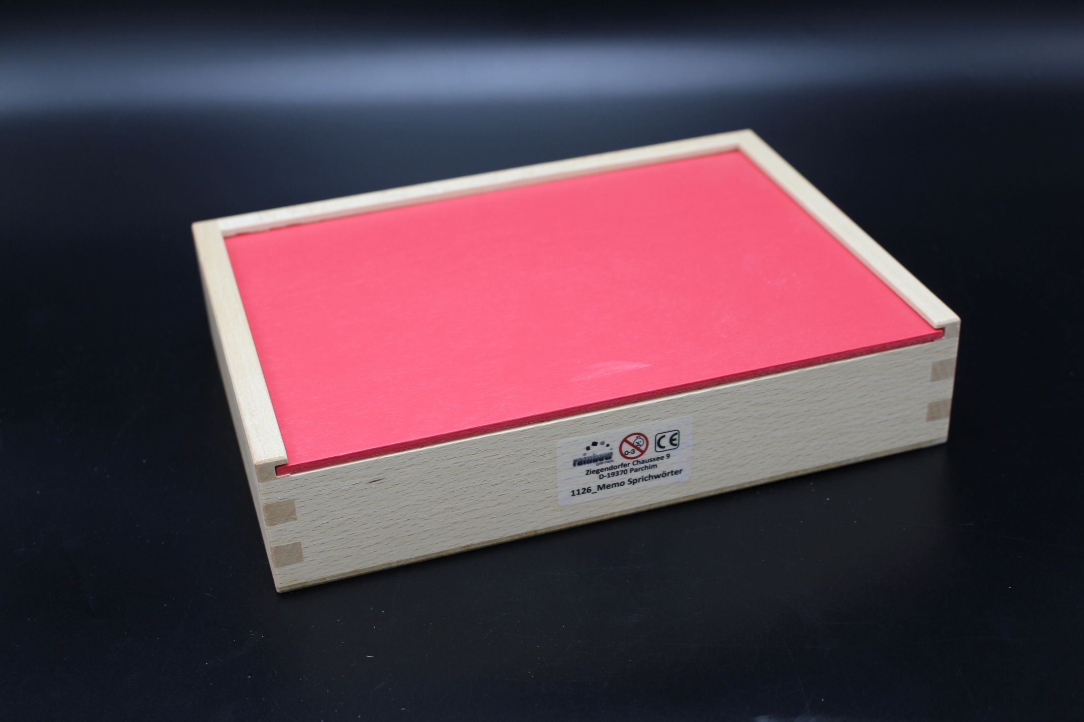 Memo aus Holz „Sprichwörter“ – Bild 6