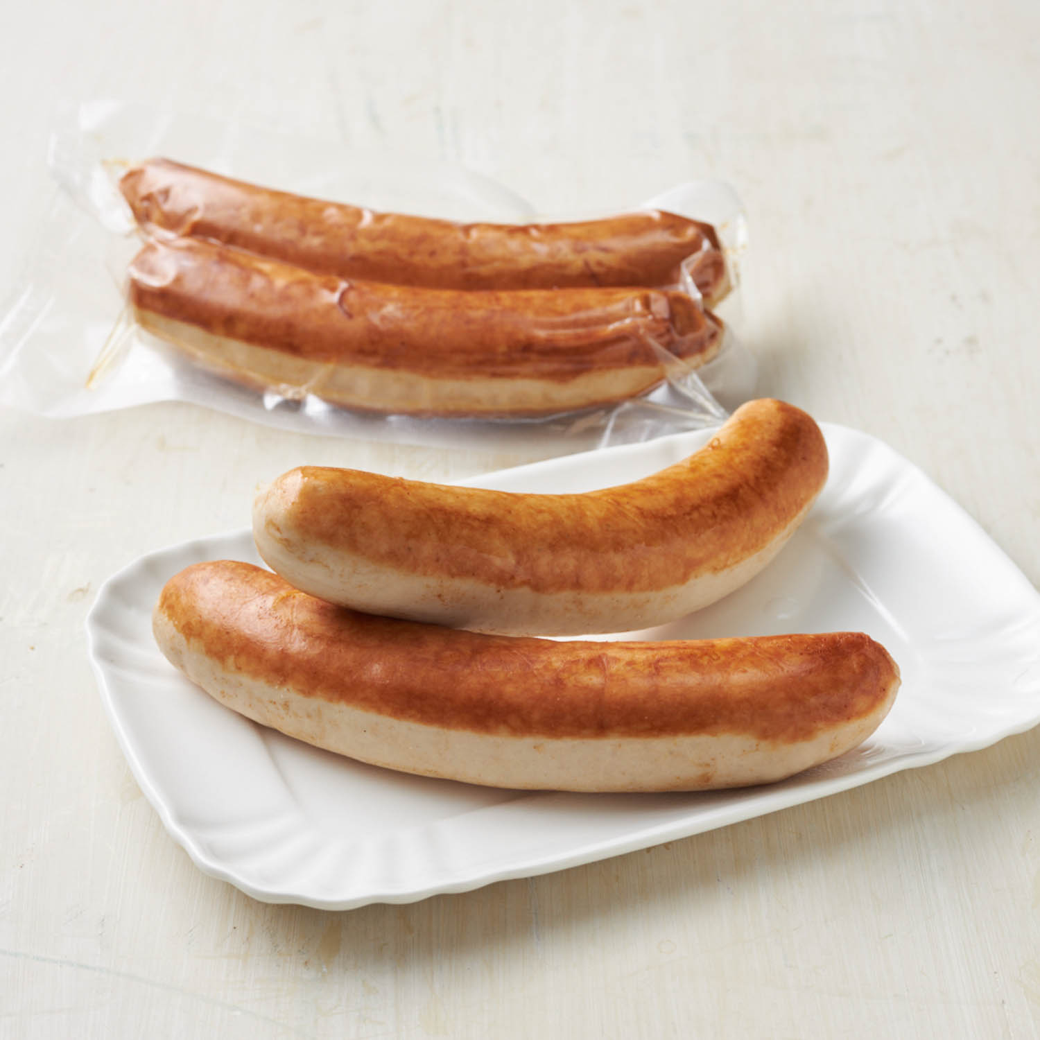 Bratwürste gebraten (2 Stk.)