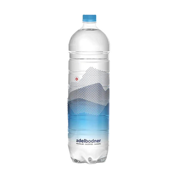Adelbodner Wasser, Prinkled, PET – 6 x 1.5 Liter