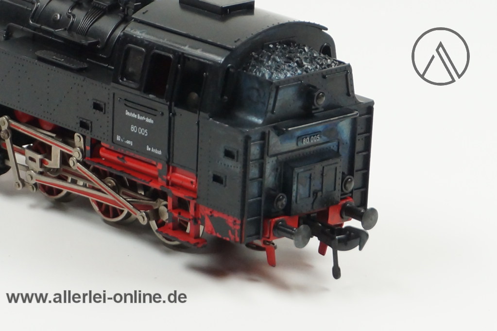 Fleischmann H0 | Fleischmann 4029 Dampflok BR 80 005 der DB | DC Dampflokomotive – Bild 4