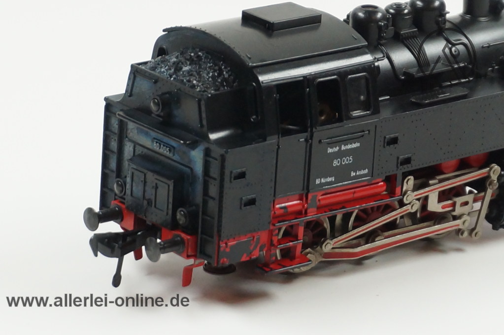 Fleischmann H0 | Fleischmann 4029 Dampflok BR 80 005 der DB | DC Dampflokomotive – Bild 5