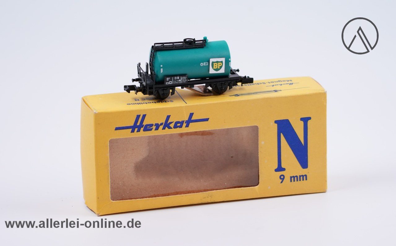 Herkat Spur N | BP Kesselwagen – Schienenreinigungswagen mit OVP