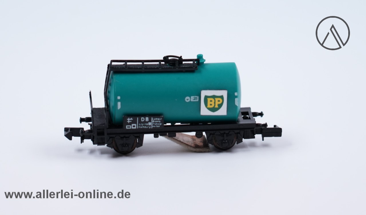 Herkat Spur N | BP Kesselwagen – Schienenreinigungswagen mit OVP – Bild 7