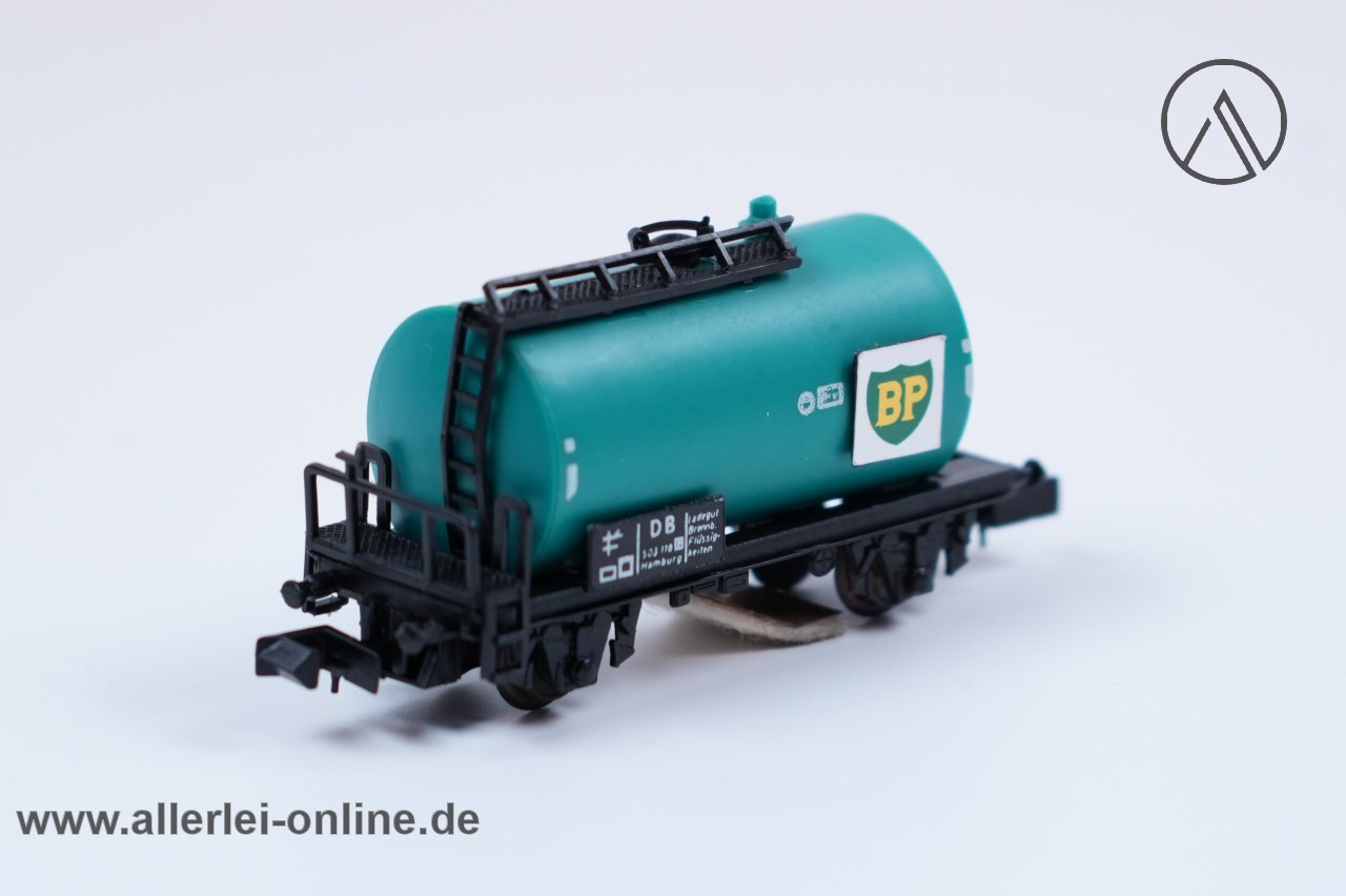 Herkat Spur N | BP Kesselwagen – Schienenreinigungswagen mit OVP – Bild 3