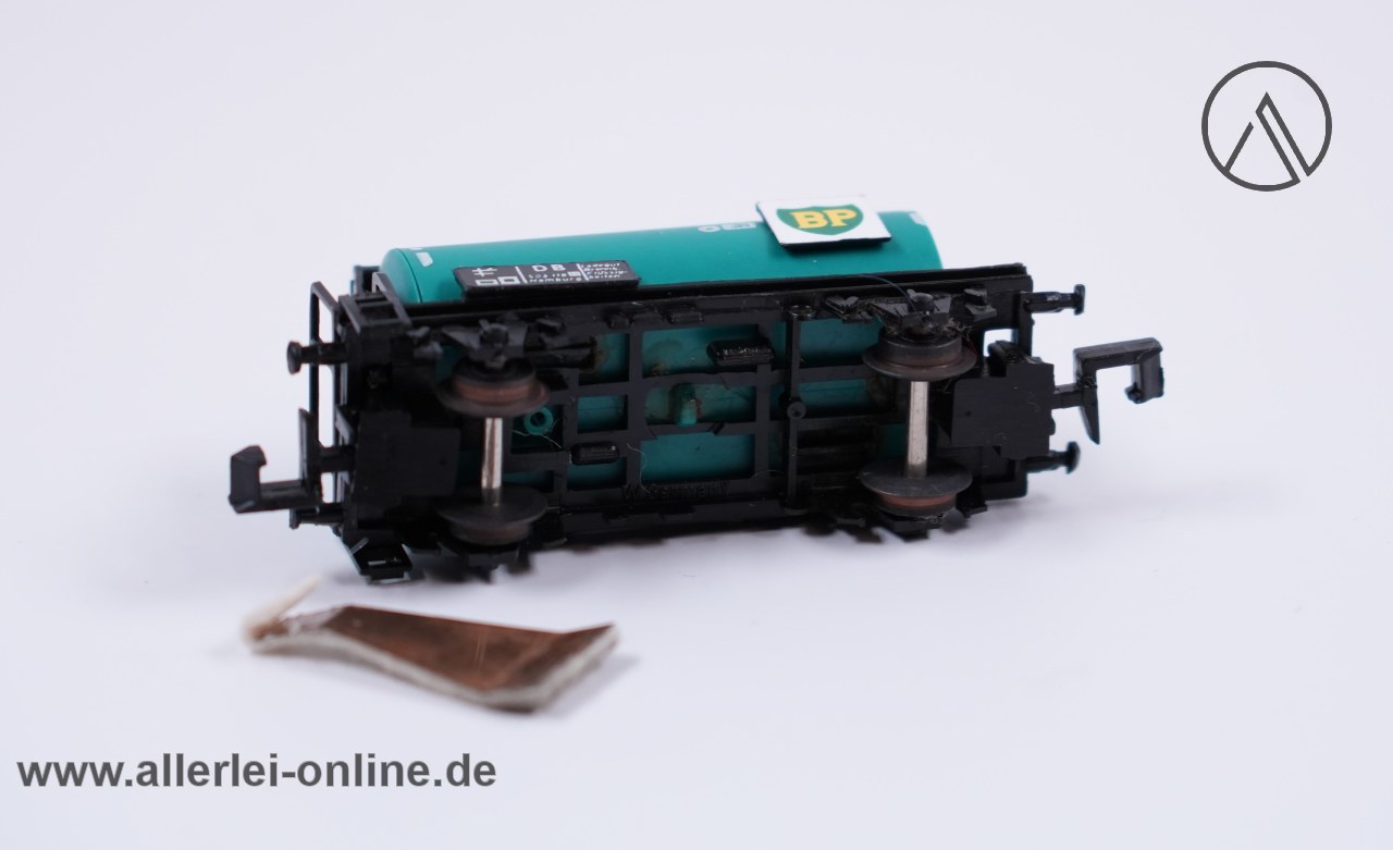 Herkat Spur N | BP Kesselwagen – Schienenreinigungswagen mit OVP – Bild 6