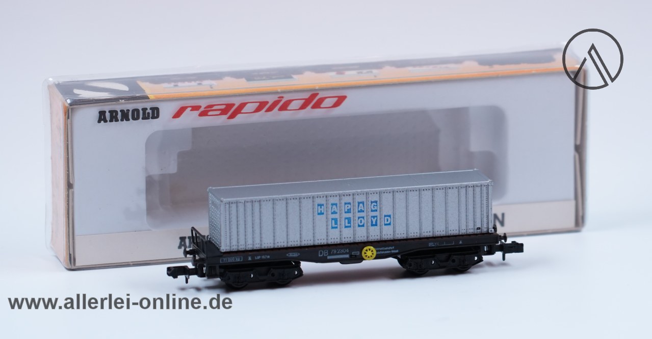 Arnold rapido Spur N | Hapag-Lloyd Container Tragwagen | Art.Nr: 0495 mit OVP – Bild 7