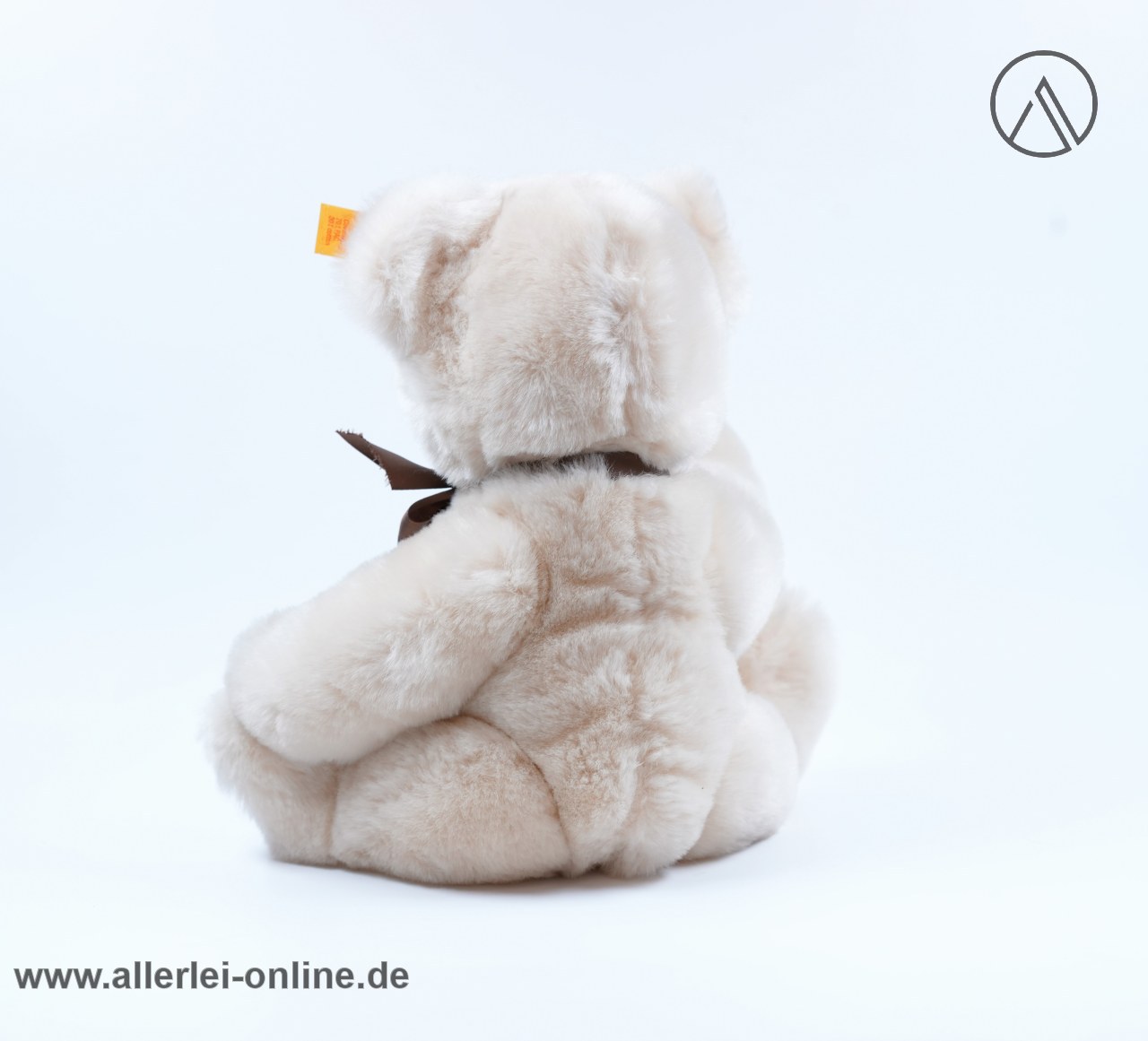 Steiff Teddybär | Steiff Bär Petsy ,beige 012457 mit Stimme | 28cm mit KFS – Bild 6