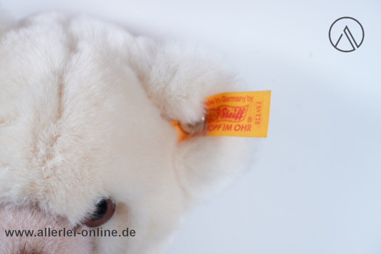 Steiff Teddybär | Steiff Bär Petsy ,beige 012457 mit Stimme | 28cm mit KFS – Bild 7