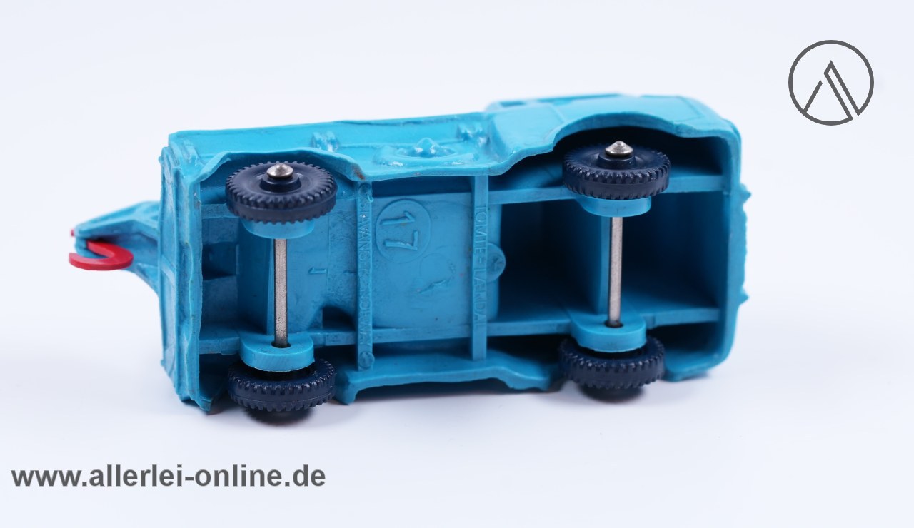 Tomte Laerdal 17 | JEEP Abschleppwagen | Vintage Vinyl Rubber – Gummiauto – Bild 6