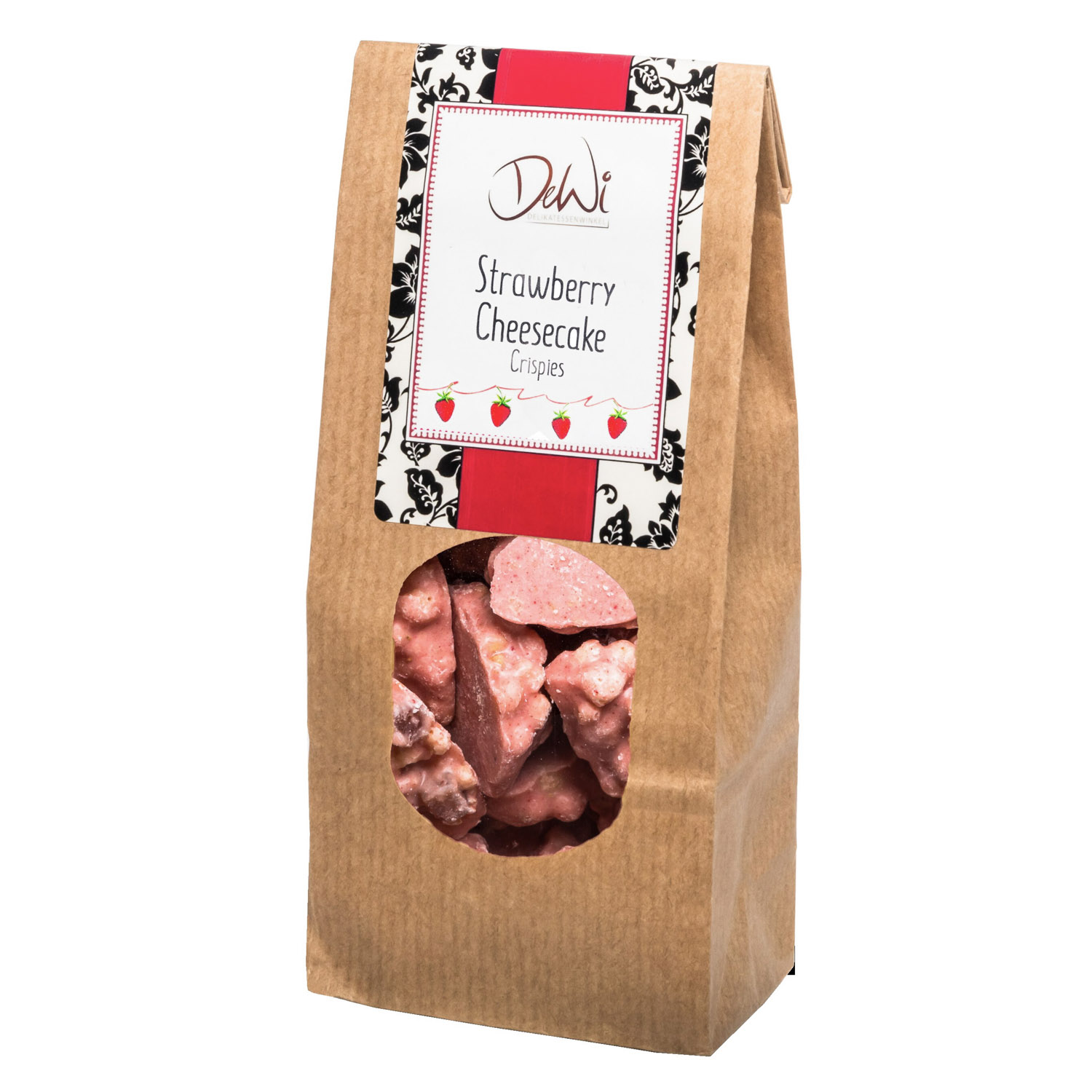 Strawberry Cheesecake Crispies – 125g Tüte (altes Design)